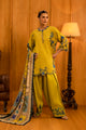 Unstitched Slub Muzlin 3 Piece Suit