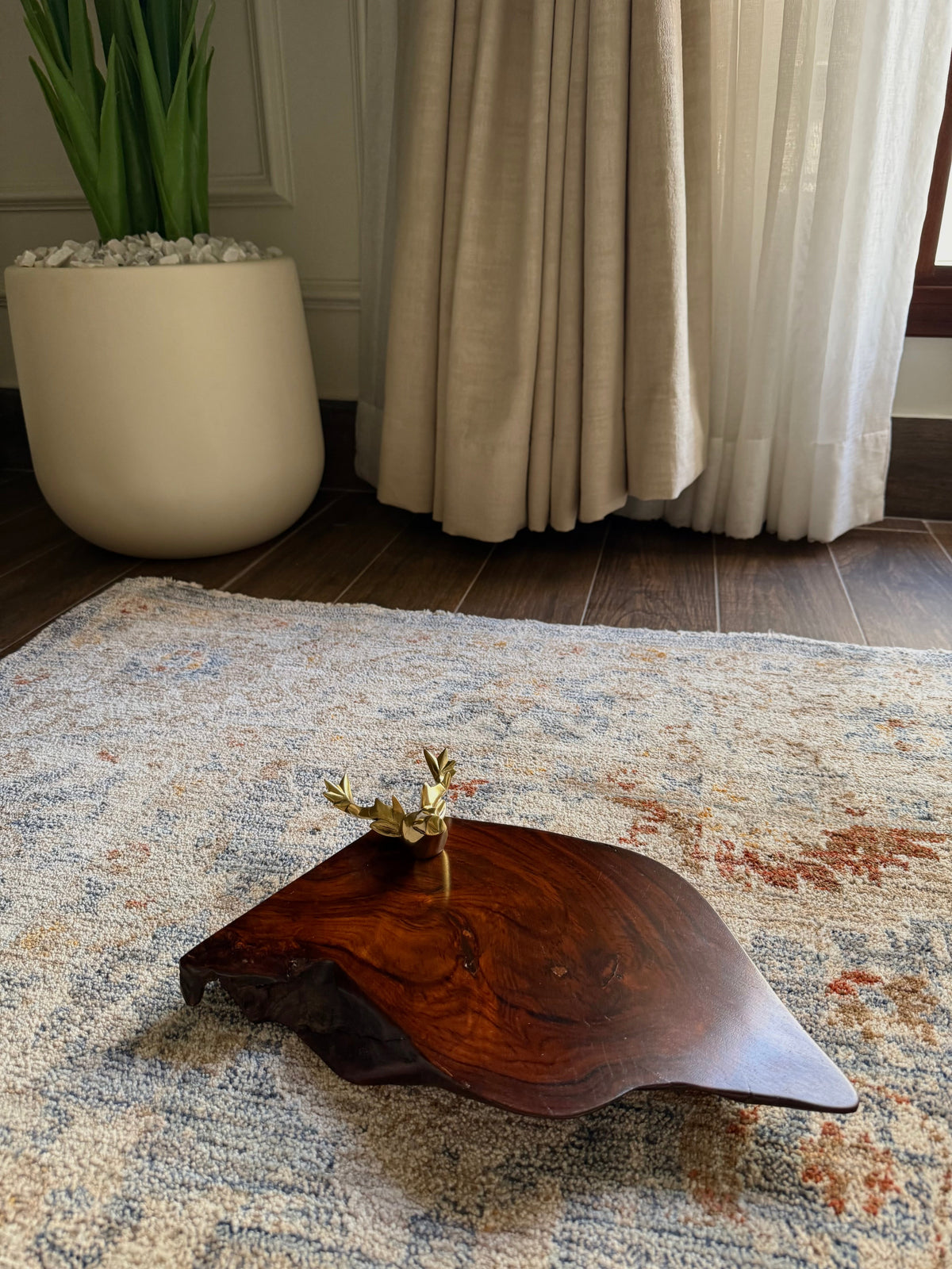 Deer head tray/platter 173 cyra