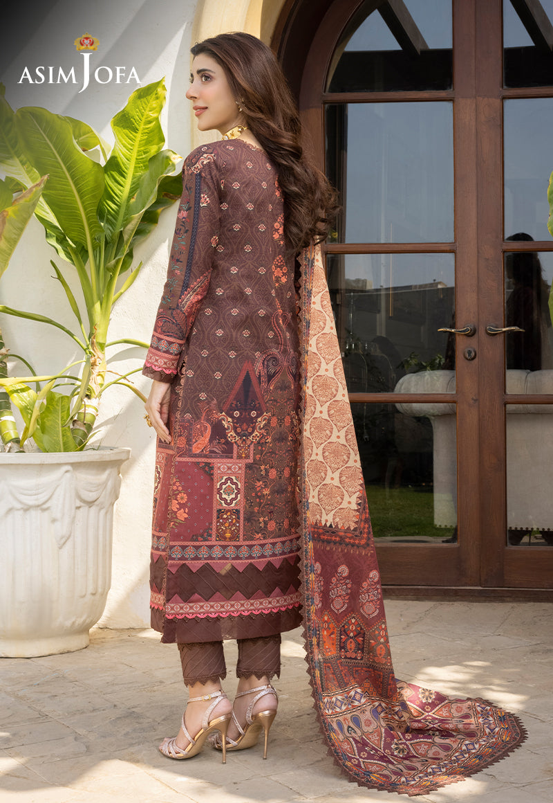 AJS-30 PRINTED LAWN 3 PCS