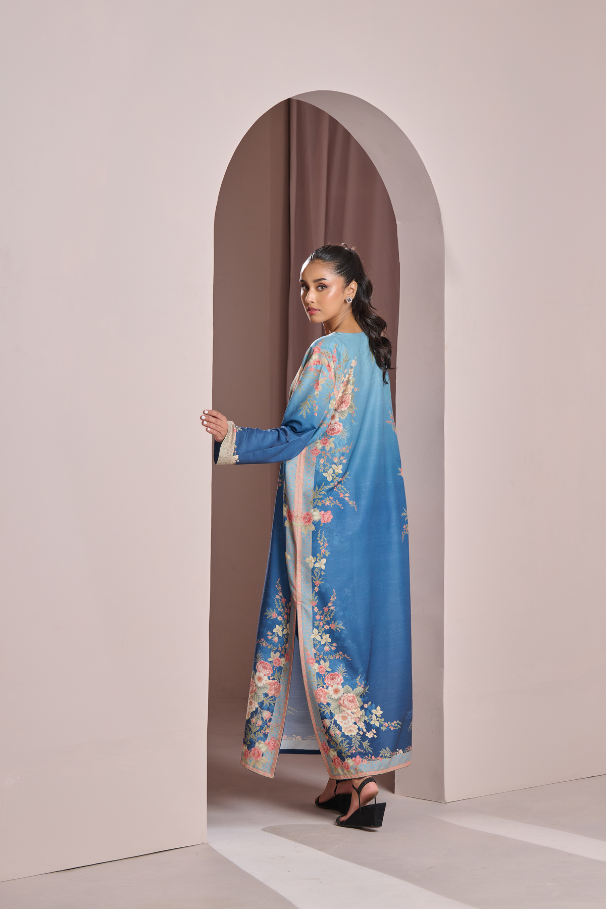 BLUE ROSE KAFTAN  | 2-Piece