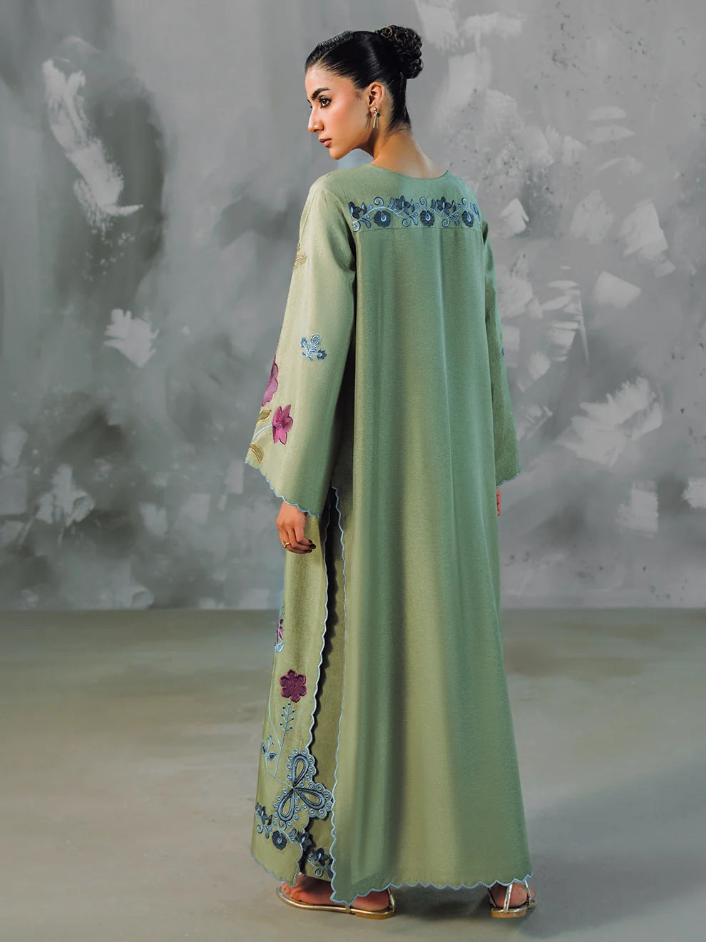 Moss Arbor - 2Pcs Rawsilk Ensemble