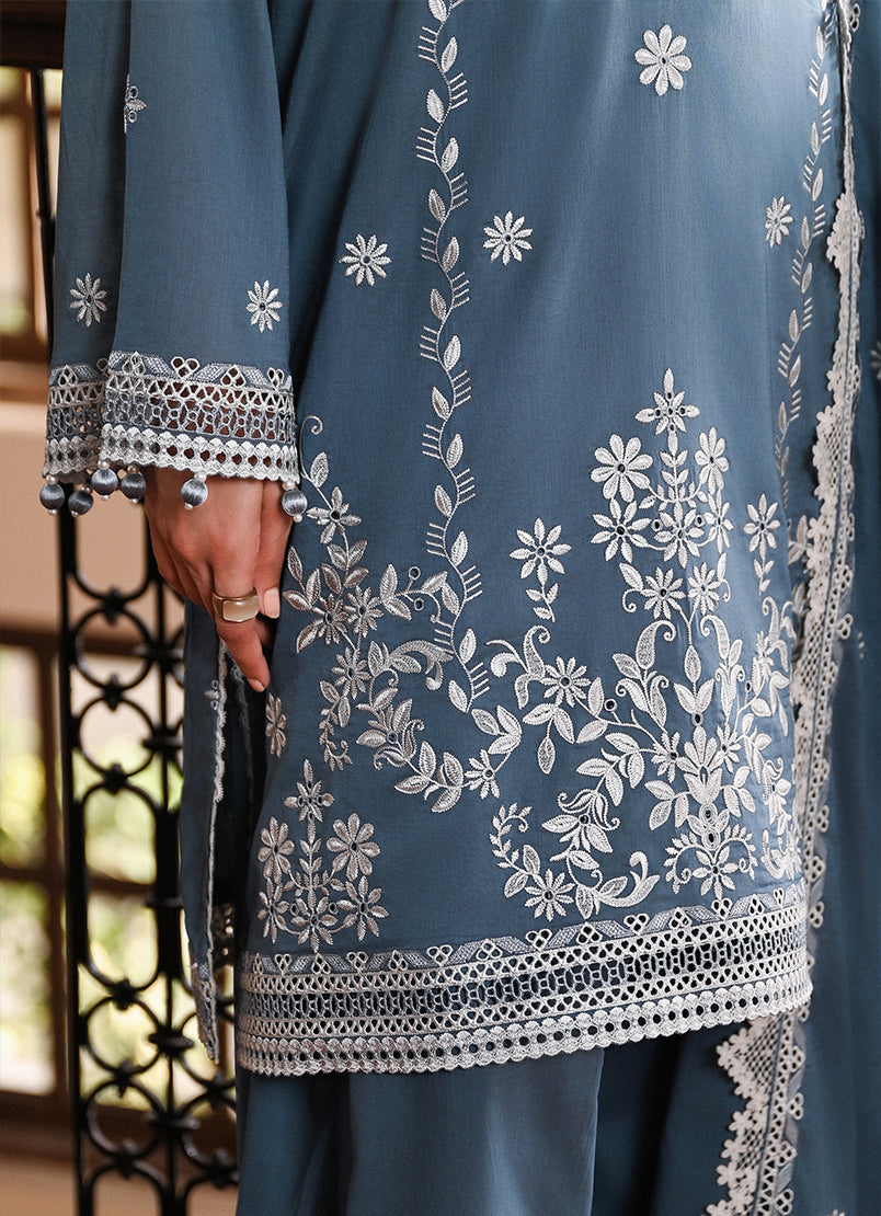Mehzar Black Kalidaar And Dupatta