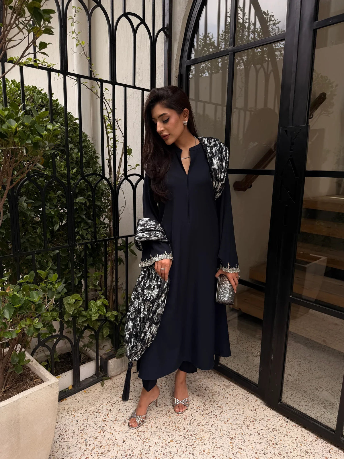Navy Clara Set