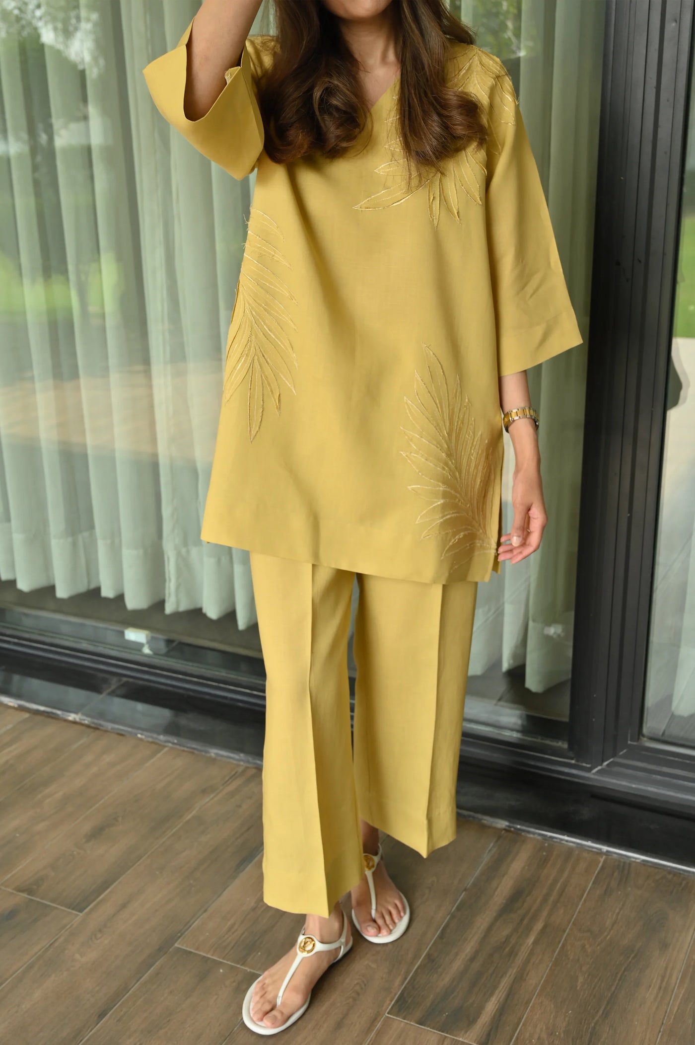 Yellow Tan Set