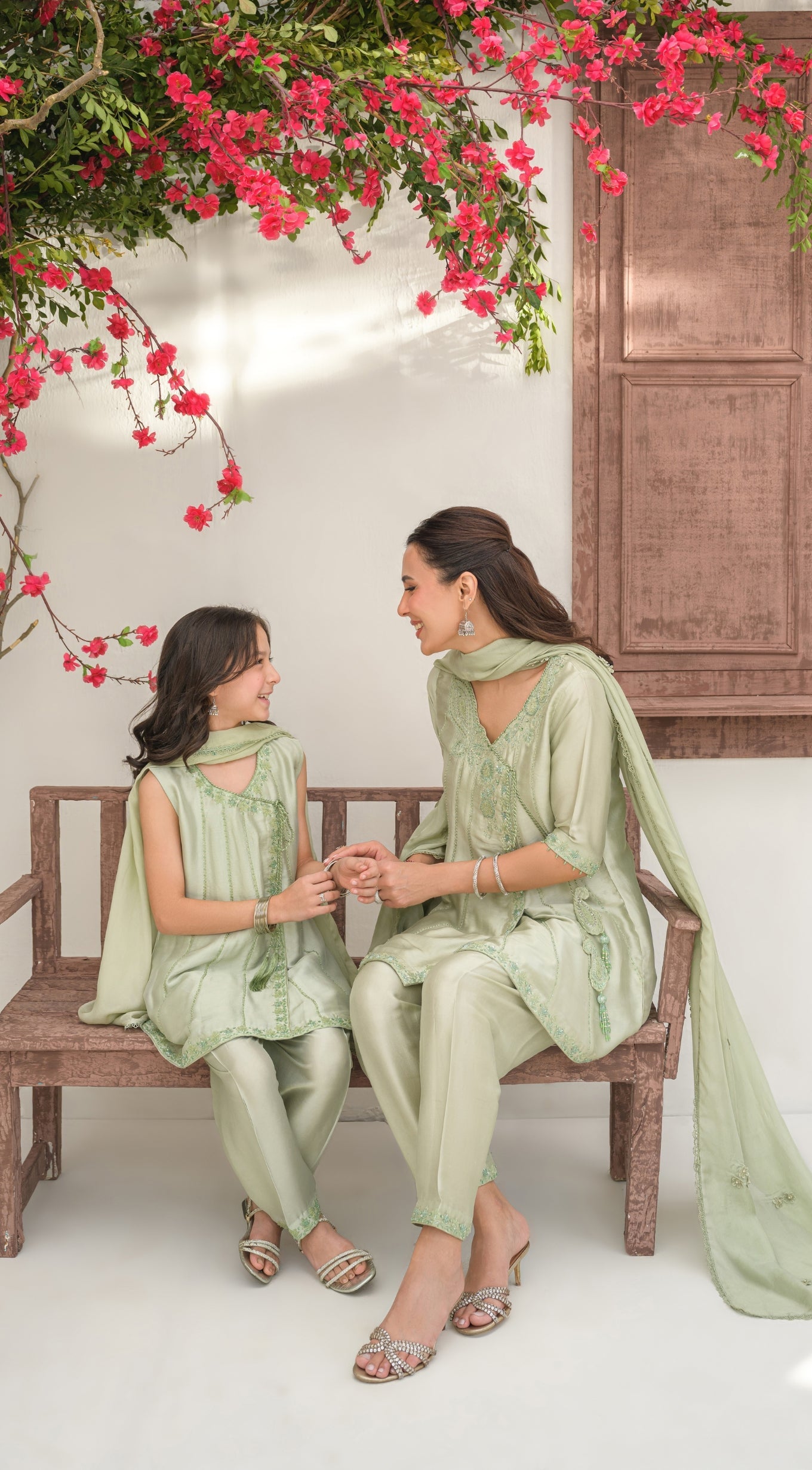 Quine Junior | Girls Sheesha Silk Anarkha | Sabeen Abbas