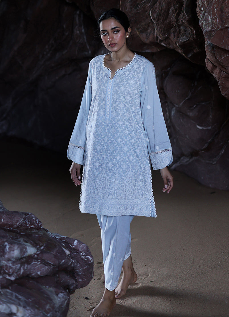 Embroidered CO-ORD Set12389401302020