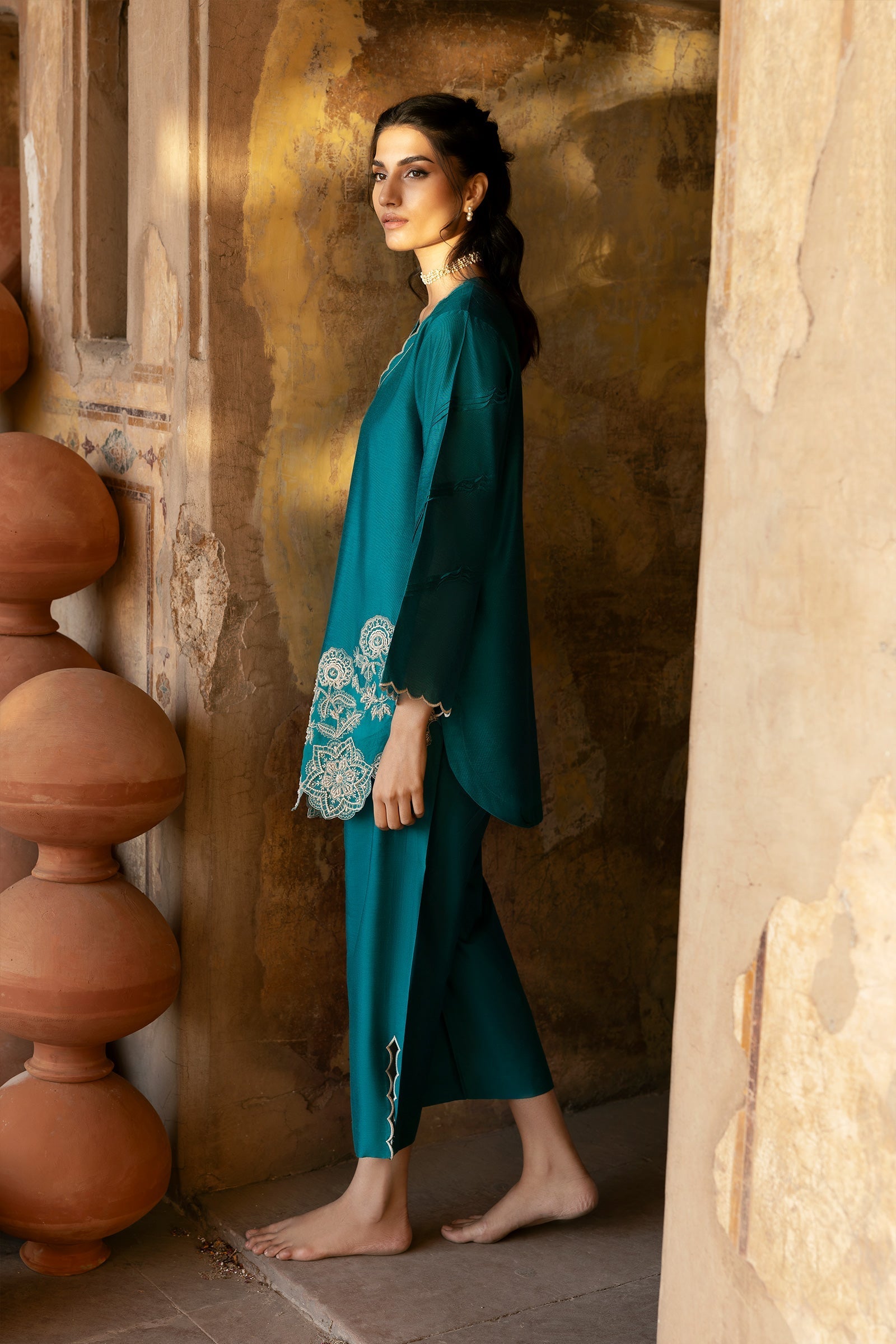 Caribbean Teal Matching Set