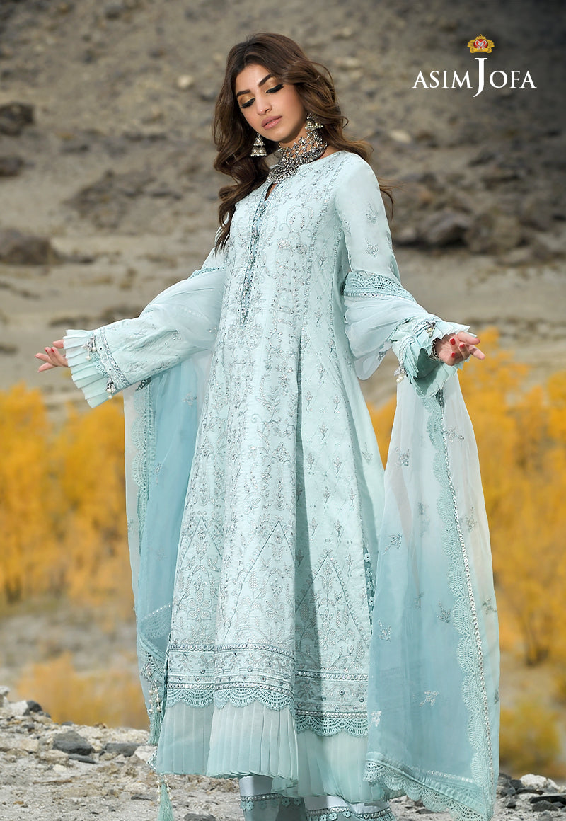 AJSL-11 EMBROIDERED LAWN 3 PCS