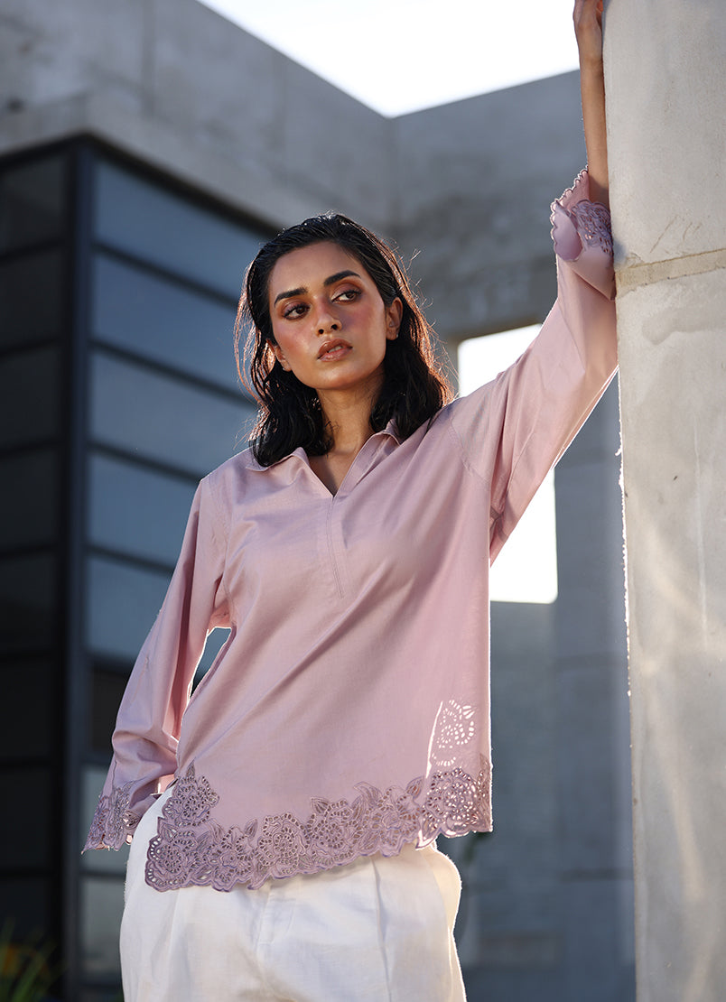 Embroidered Top