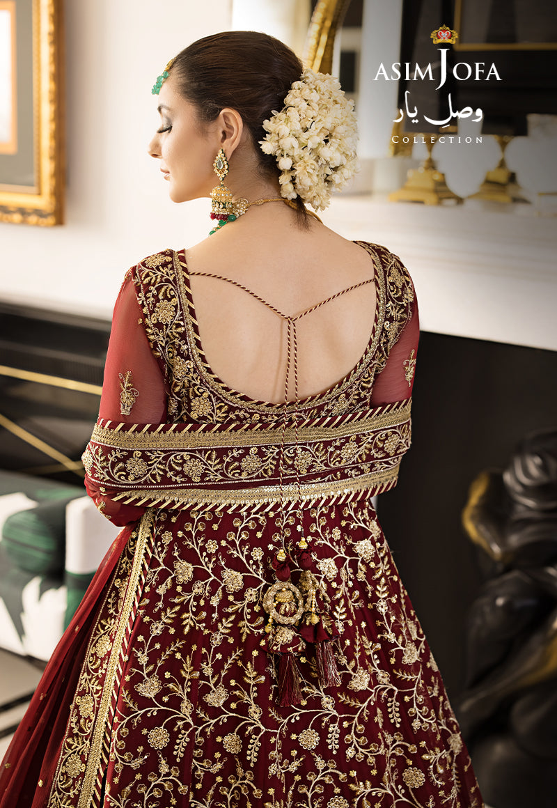 AJVY-03 DESIGNERS STITCHED EMBROIDERED CHIFFON 3 PCS