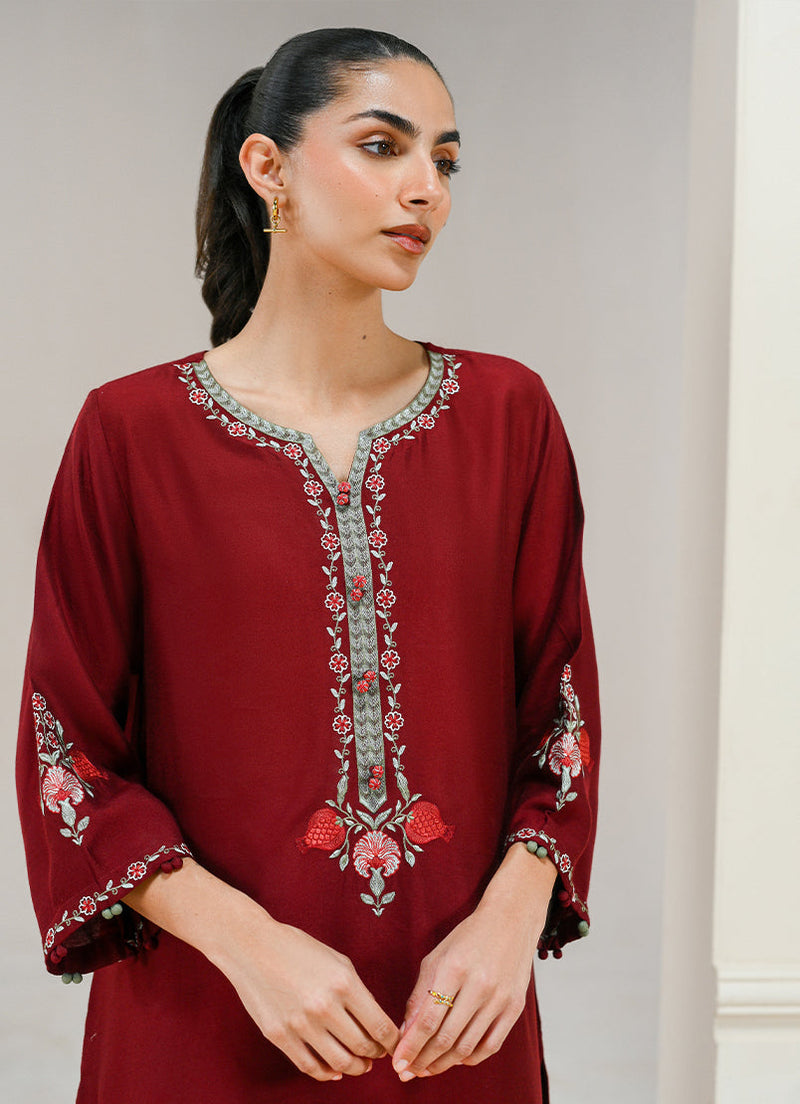 Embroidered Kurta