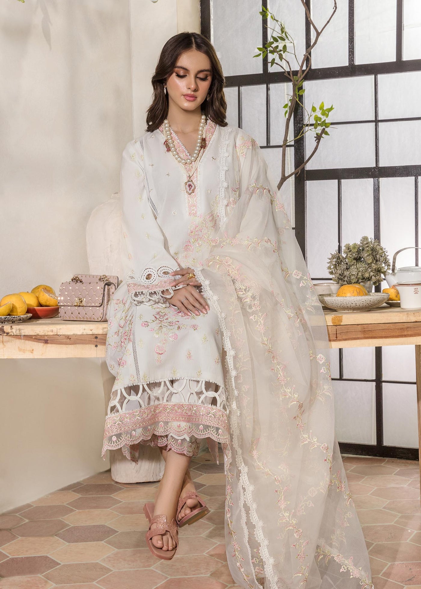 M.Luxe Fabrics Peach LF-412