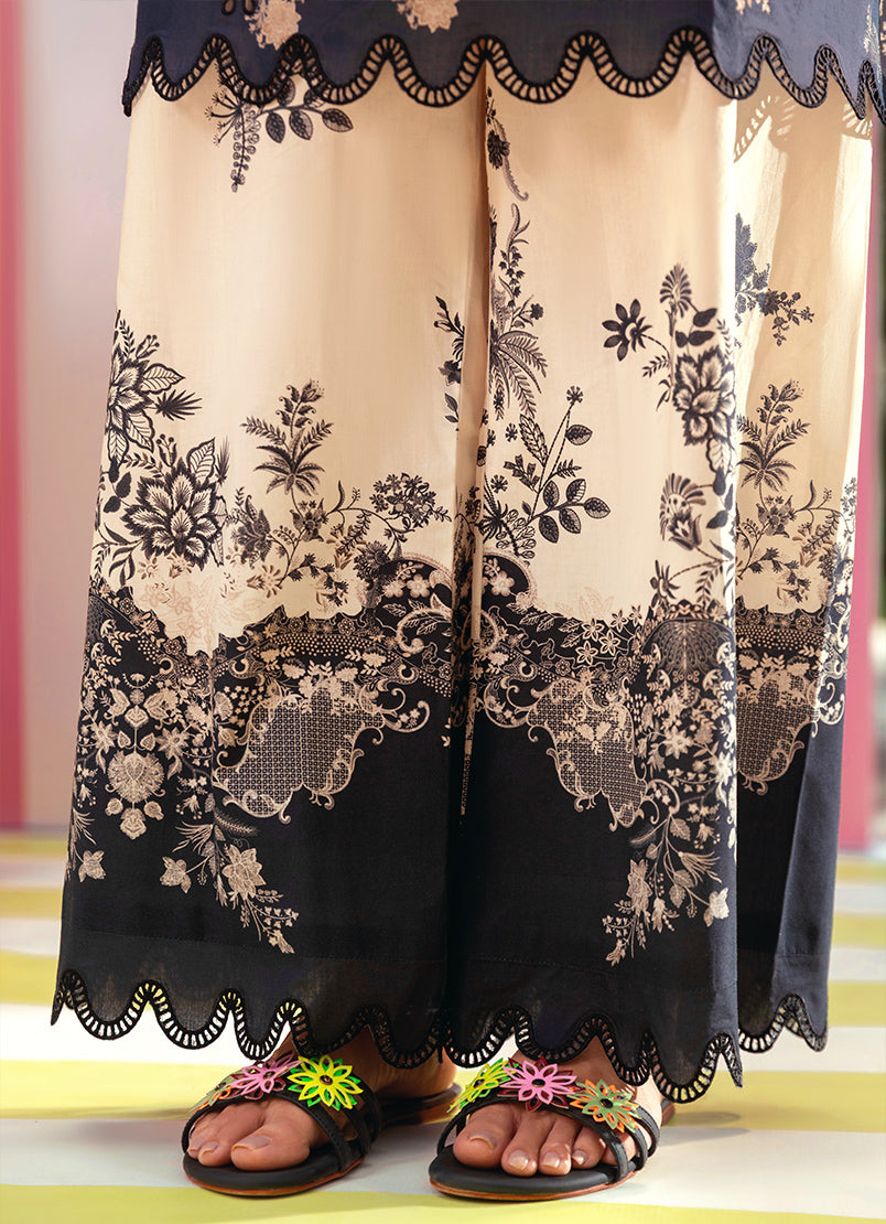 Printed Embroidered CO-ORD Set