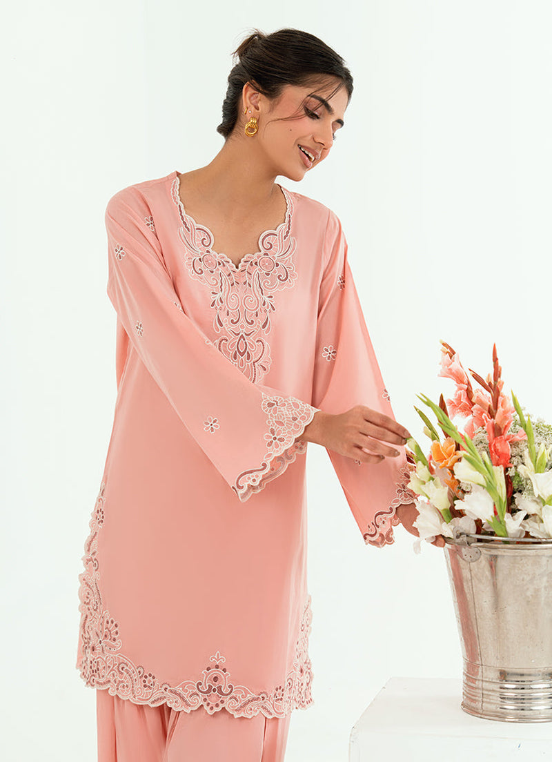 Embroidered Co Ord Set 15788 401