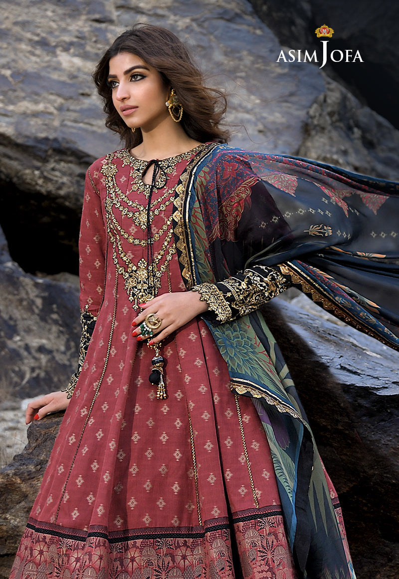 AJSL-23 EMBROIDERED JACQUARD 3 PCS