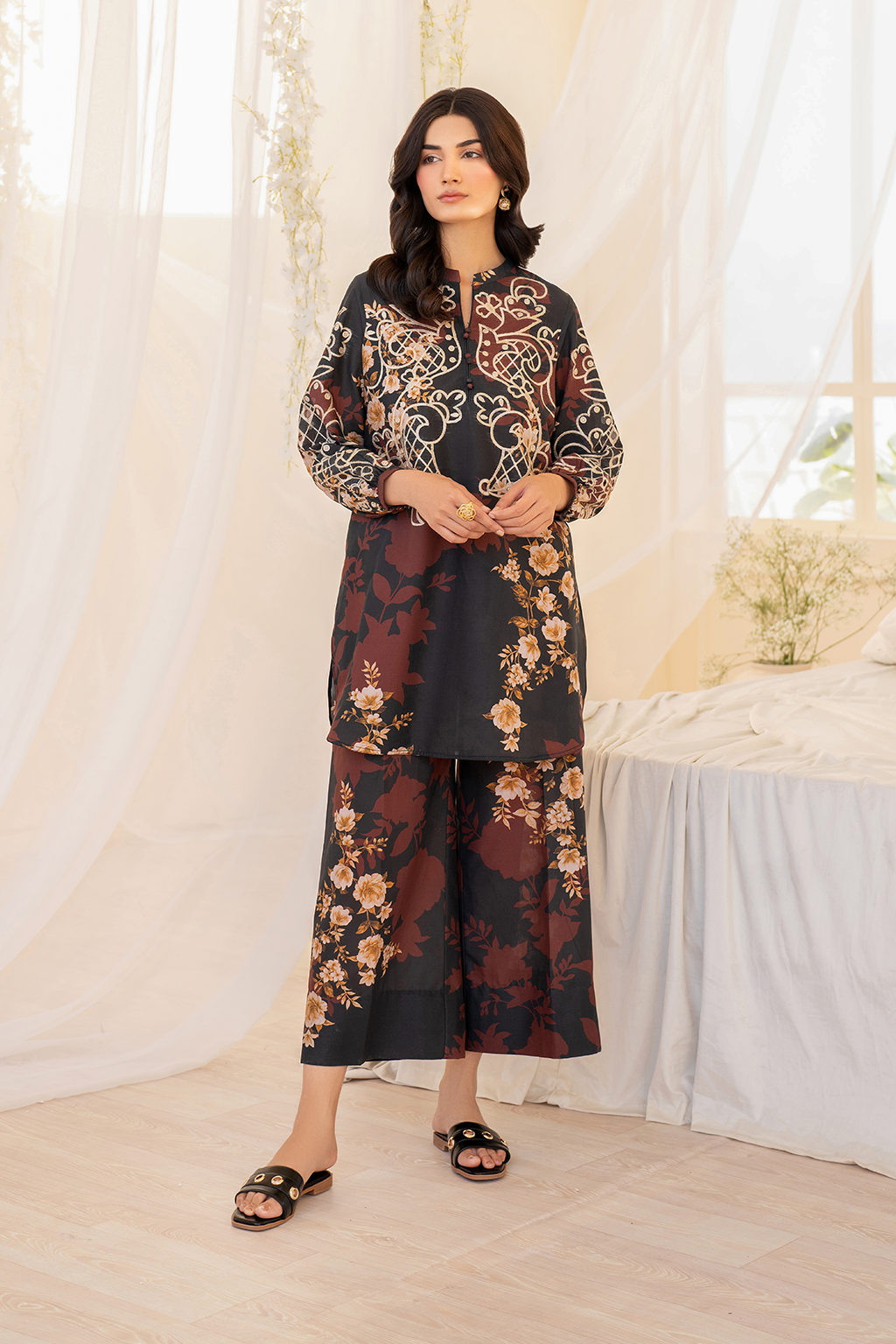 IP-304  Printed Lawn