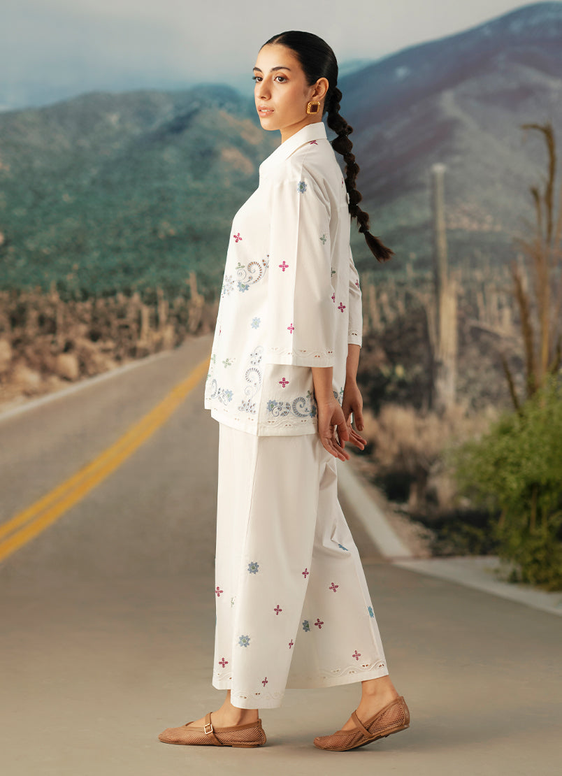 Embroidered Co-Ord Set