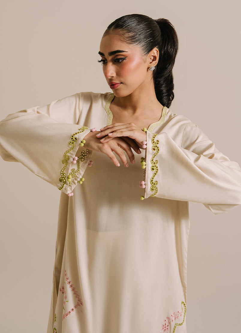 Embroidered Kurta - 14000271106020