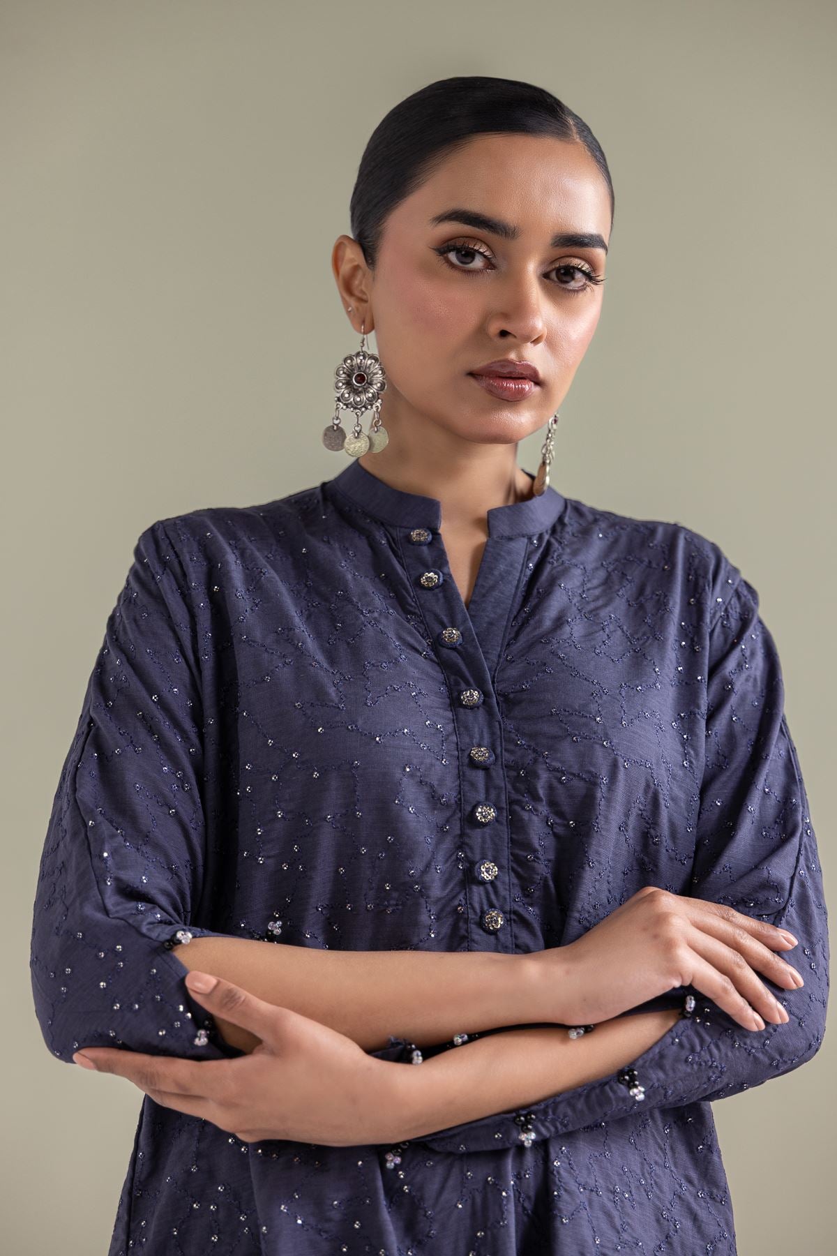 V-Neck Floral Co-ords