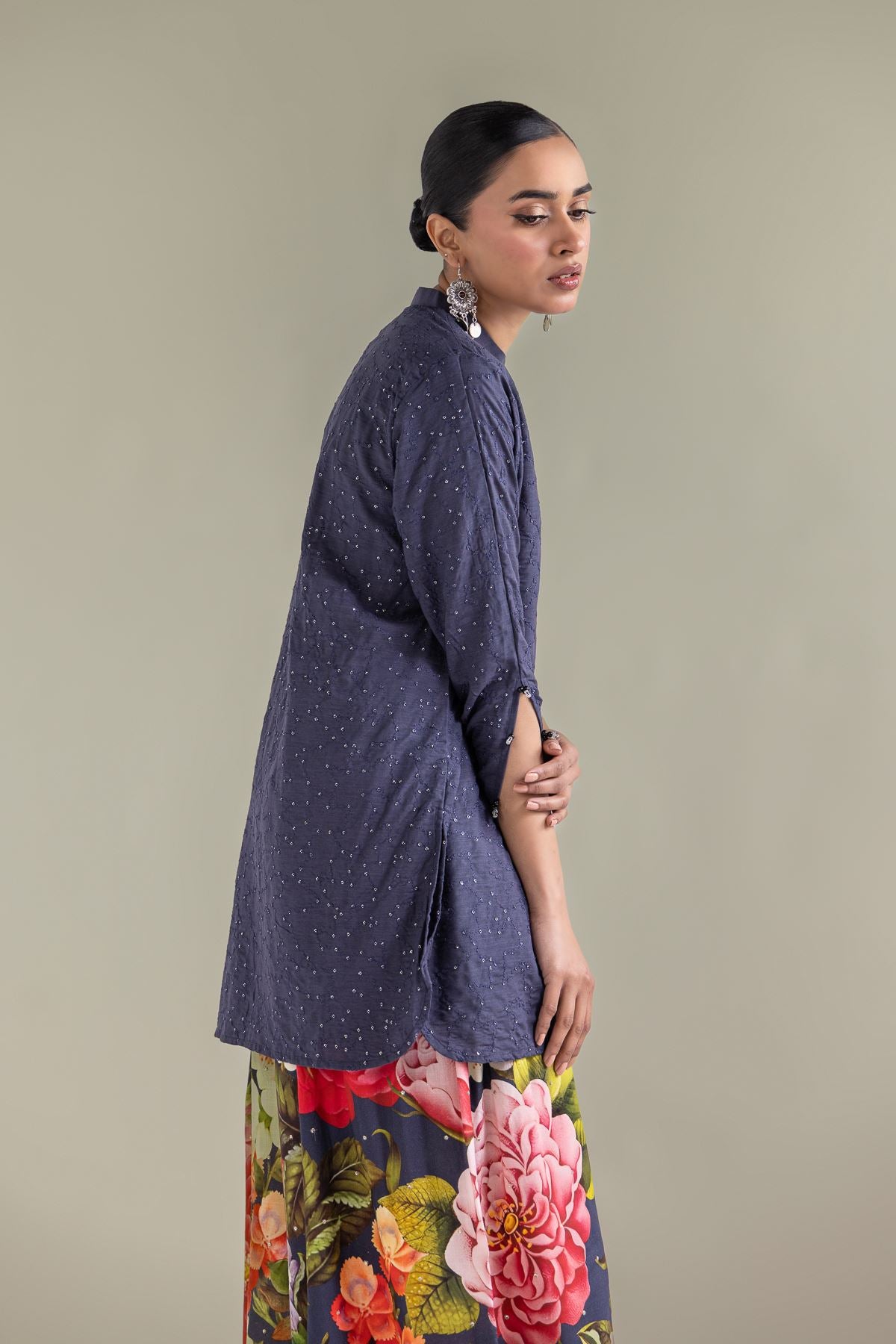 V-Neck Floral Co-ords