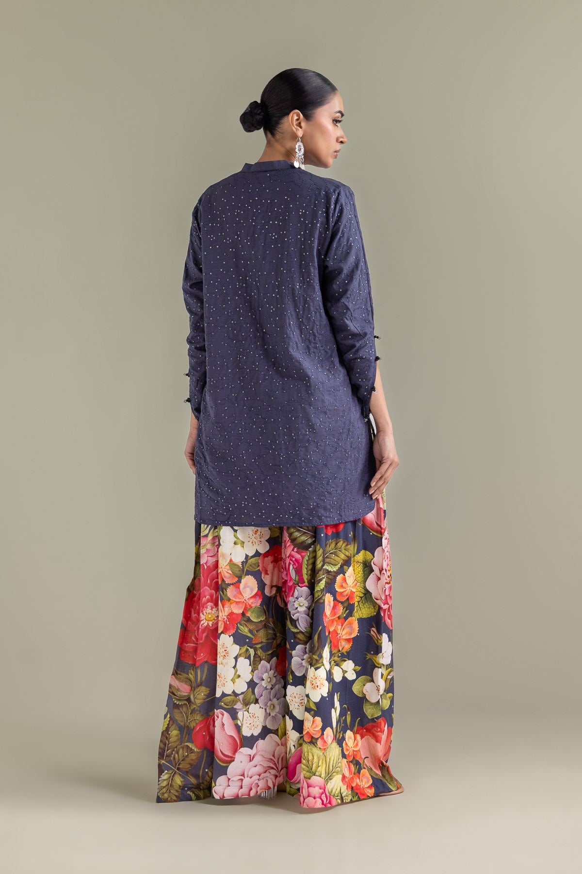 V-Neck Floral Co-ords