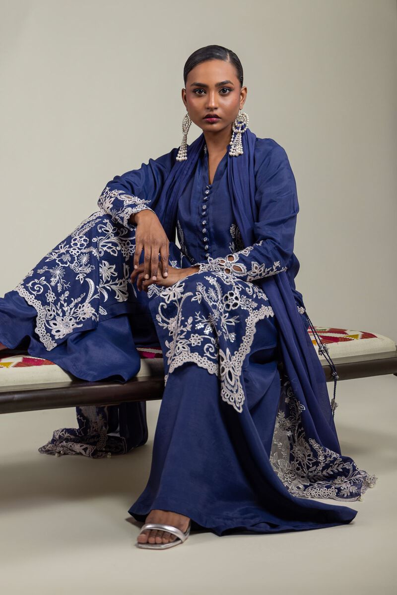 3-Piece Embroidered Suit
