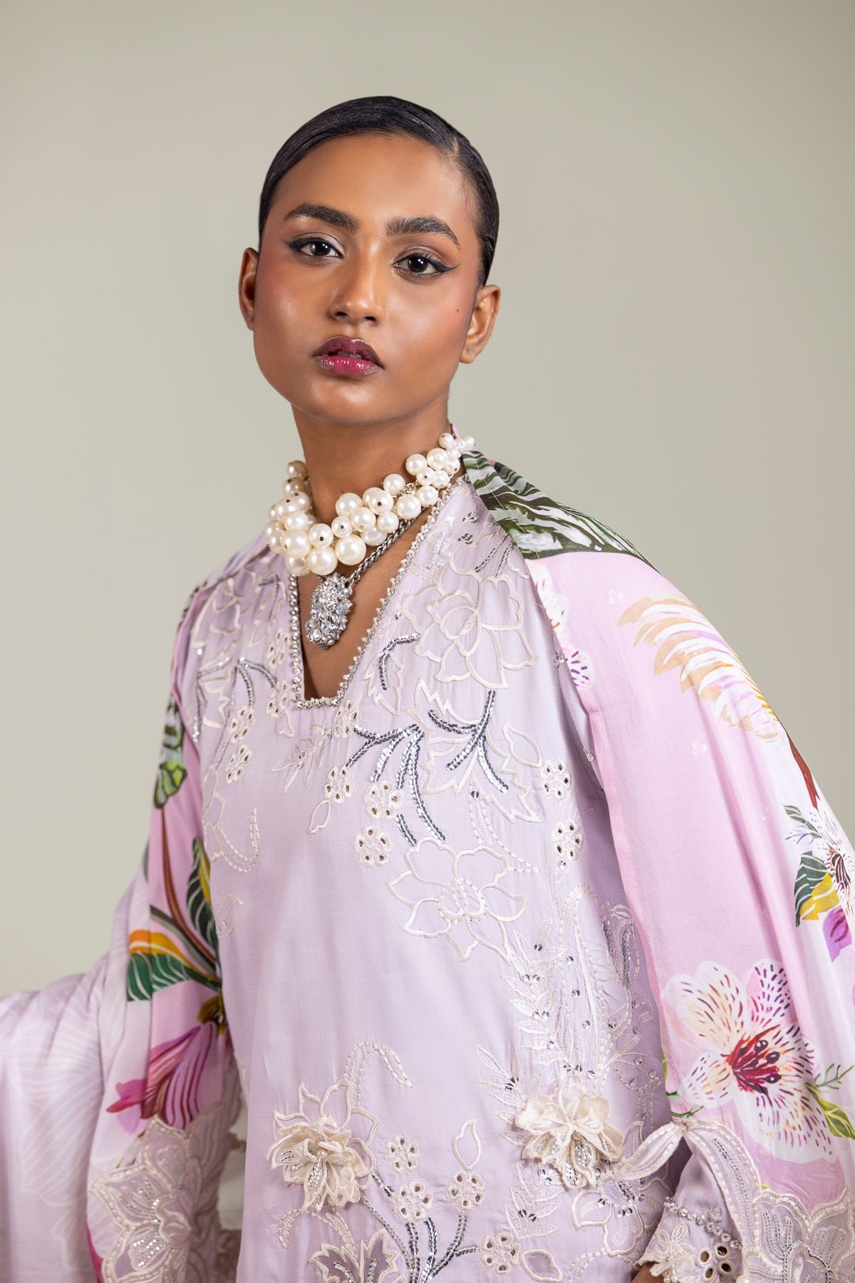 3-Piece Embroidered Suit
