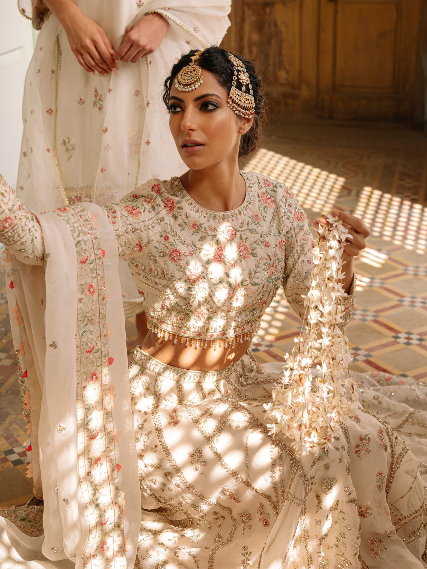 Blouse, Lehenga & Dupatta
