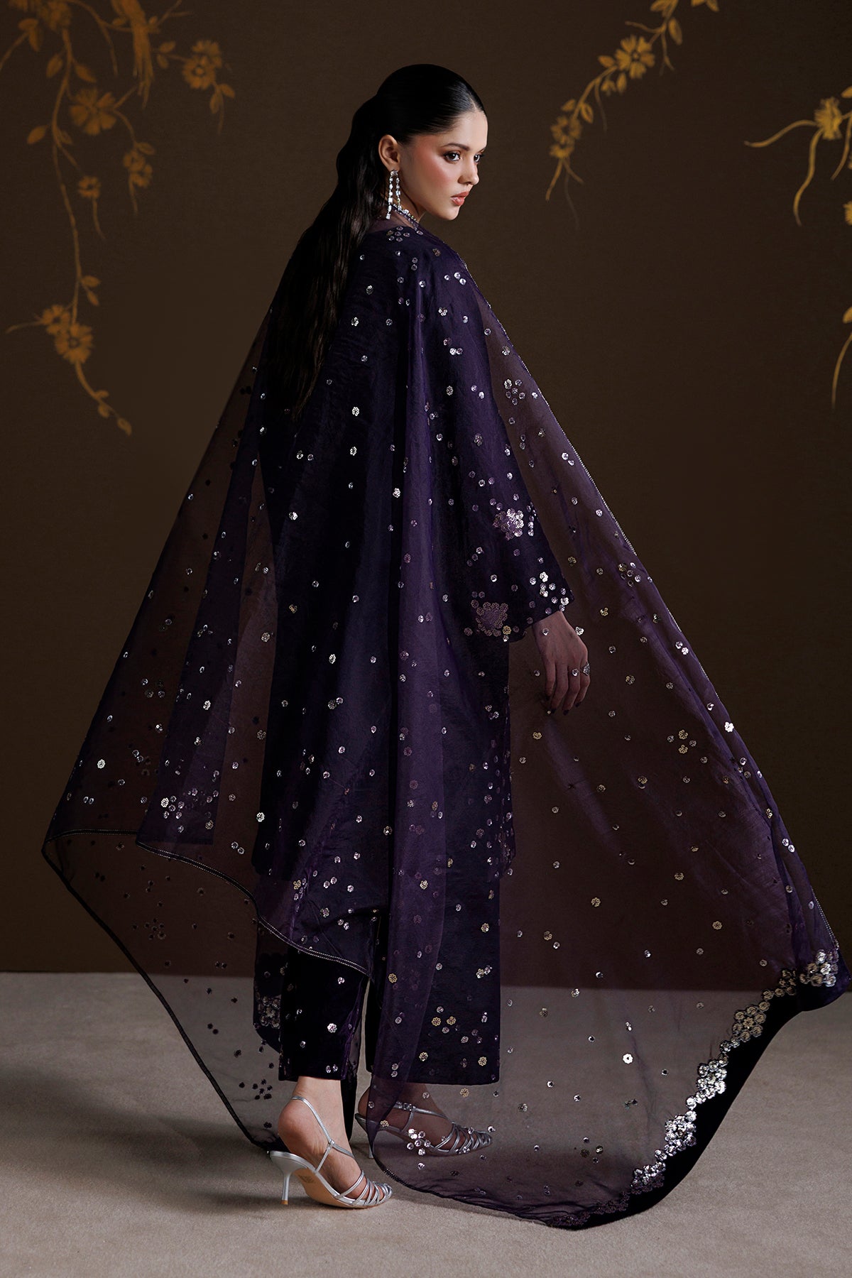 EMBROIDERED VELVET SF-4549
