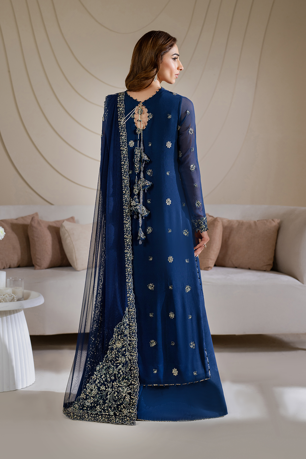 CC-60  Embroidered Net