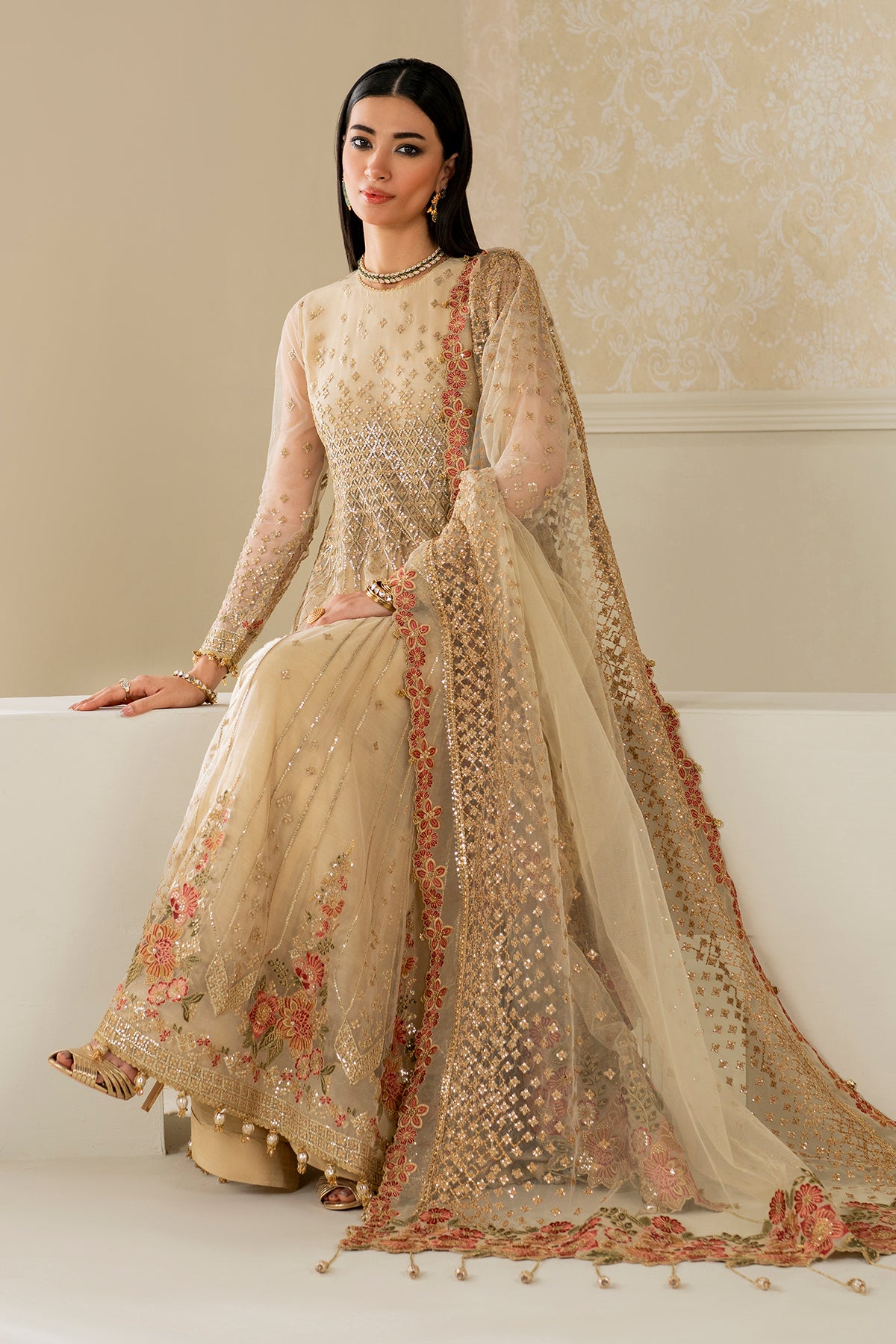 EMBROIDERED NET UF-4159