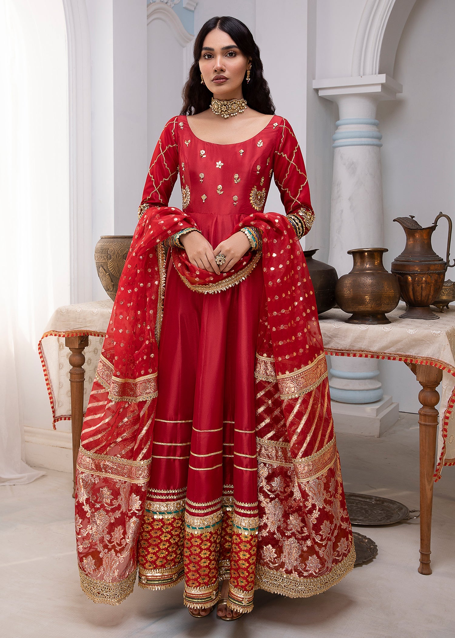 Suit Cream and Ferozi - MCS-21-107
