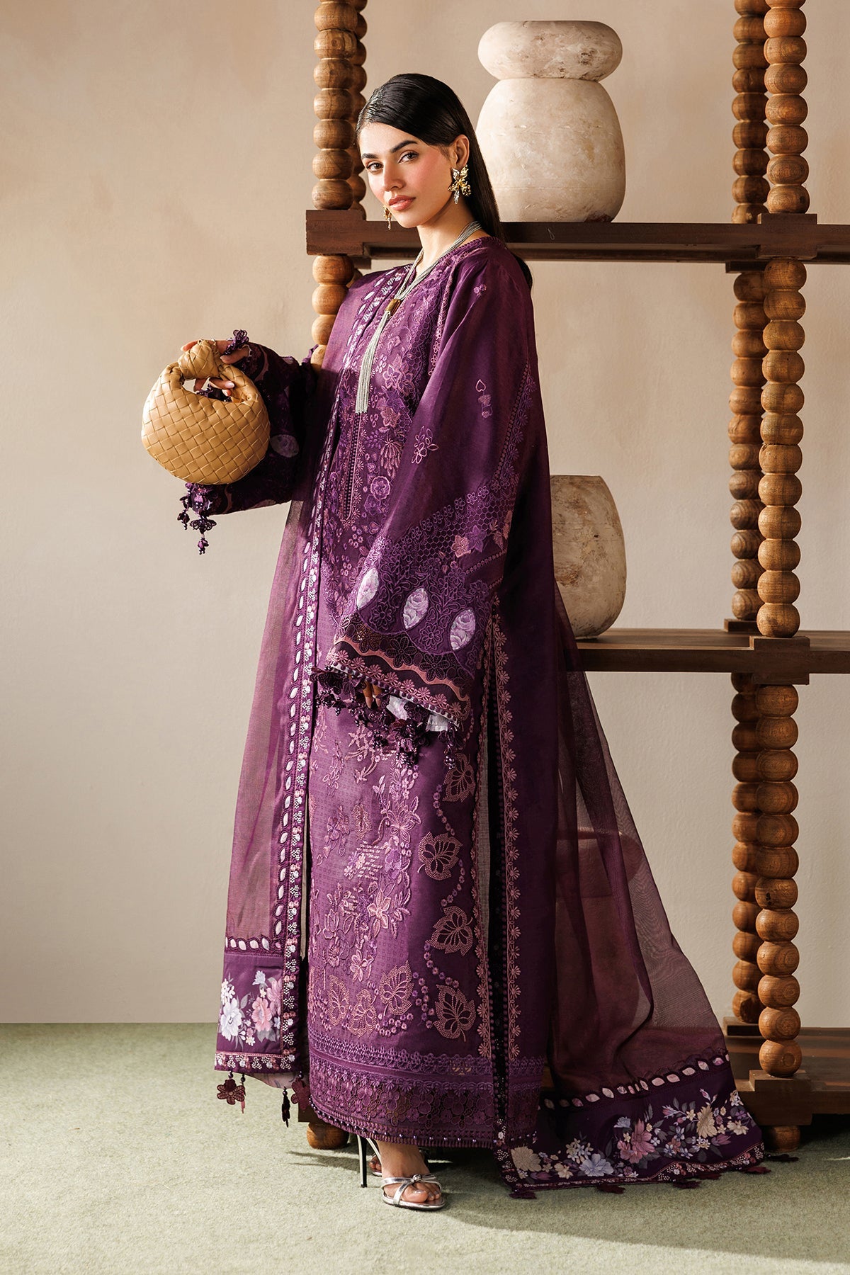 EMBROIDERED LAWN EL26-D02 UNSTITCHED