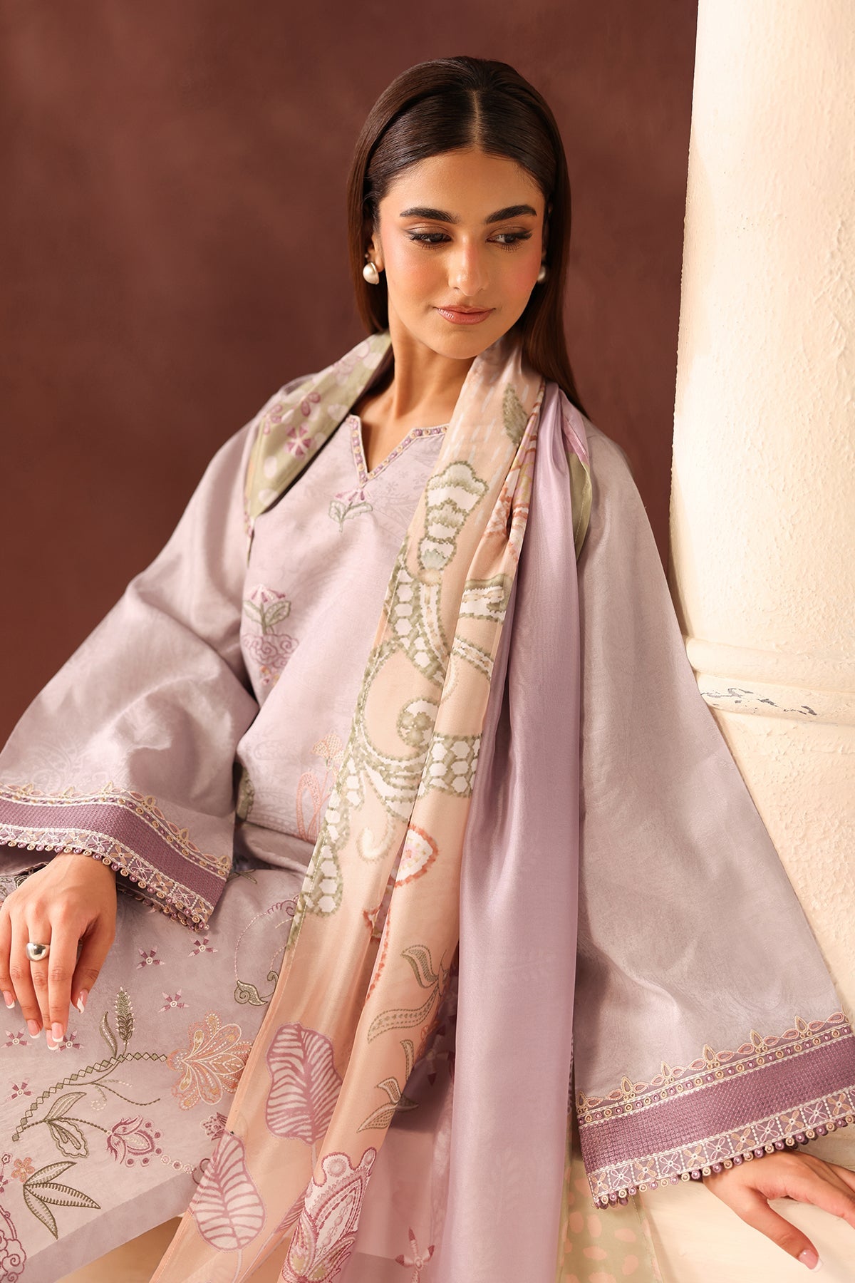 EMBROIDERED SELF JACQUARD SF-4484