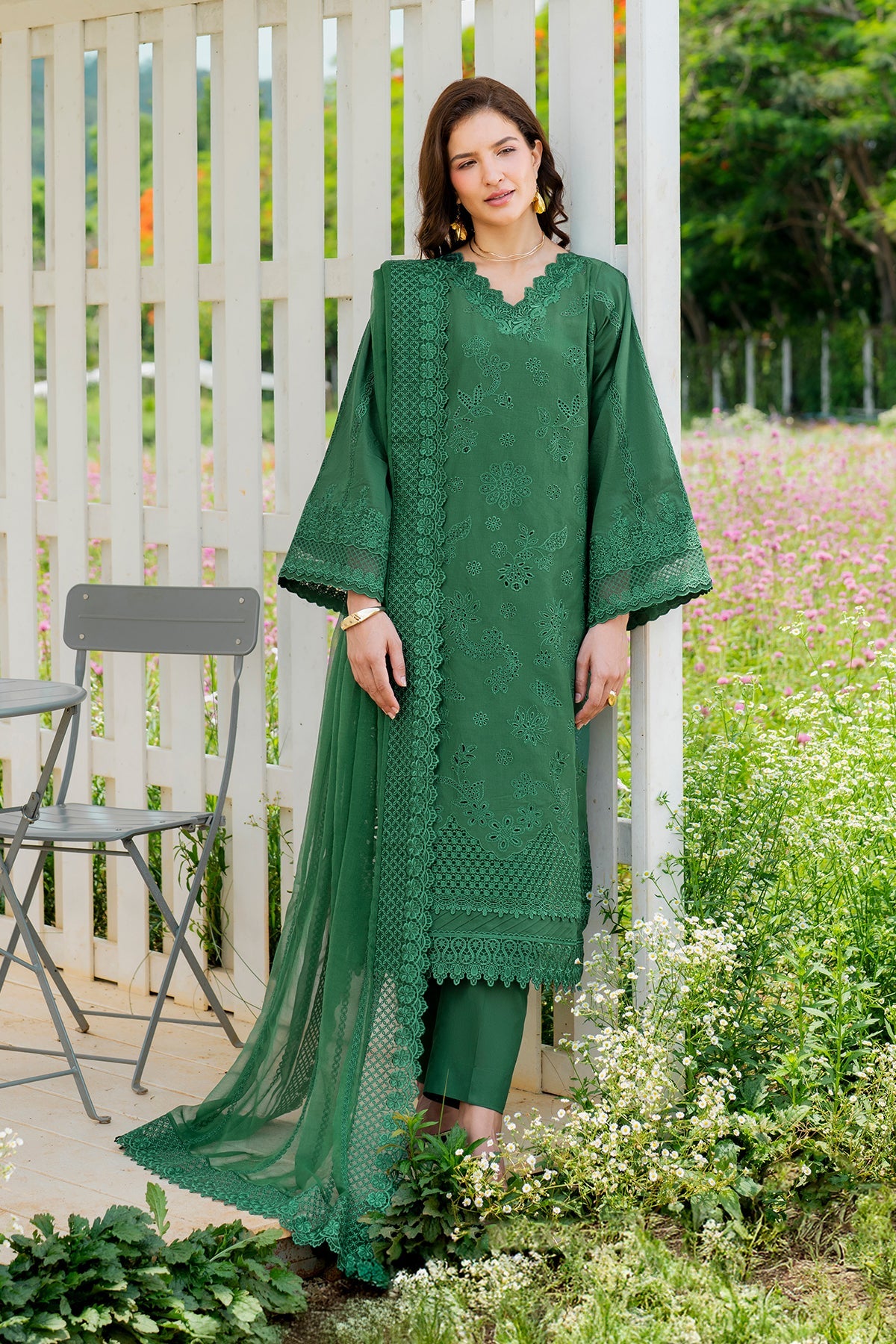 EMBROIDERED LAWN UF-4213