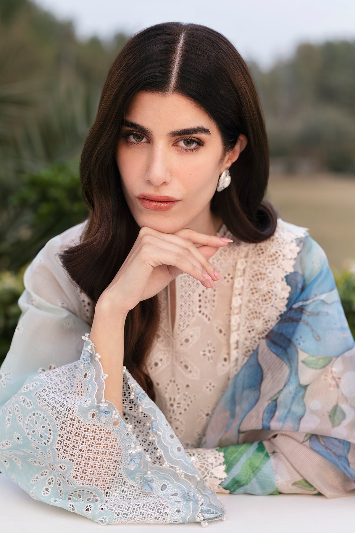 EMBROIDERED LAWN UF-4185