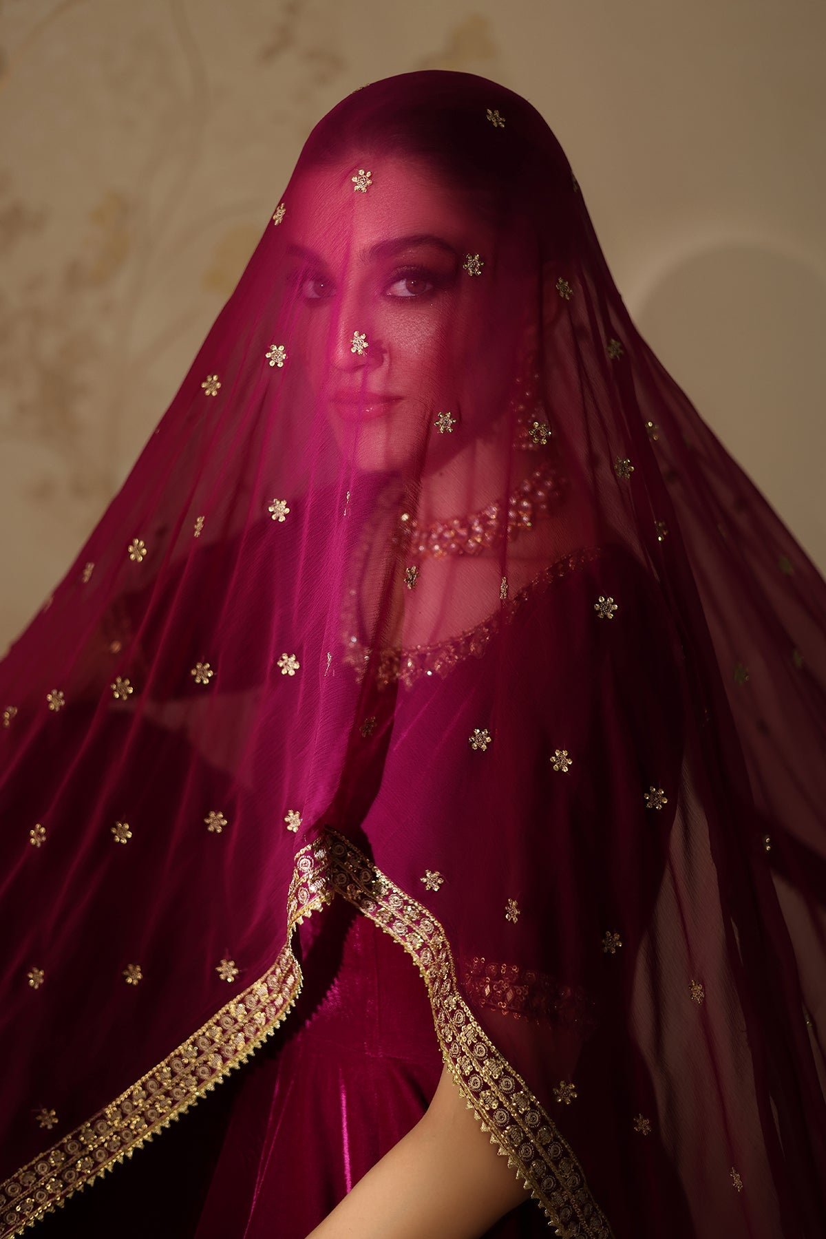 EMBROIDERED VELVET PR-1225