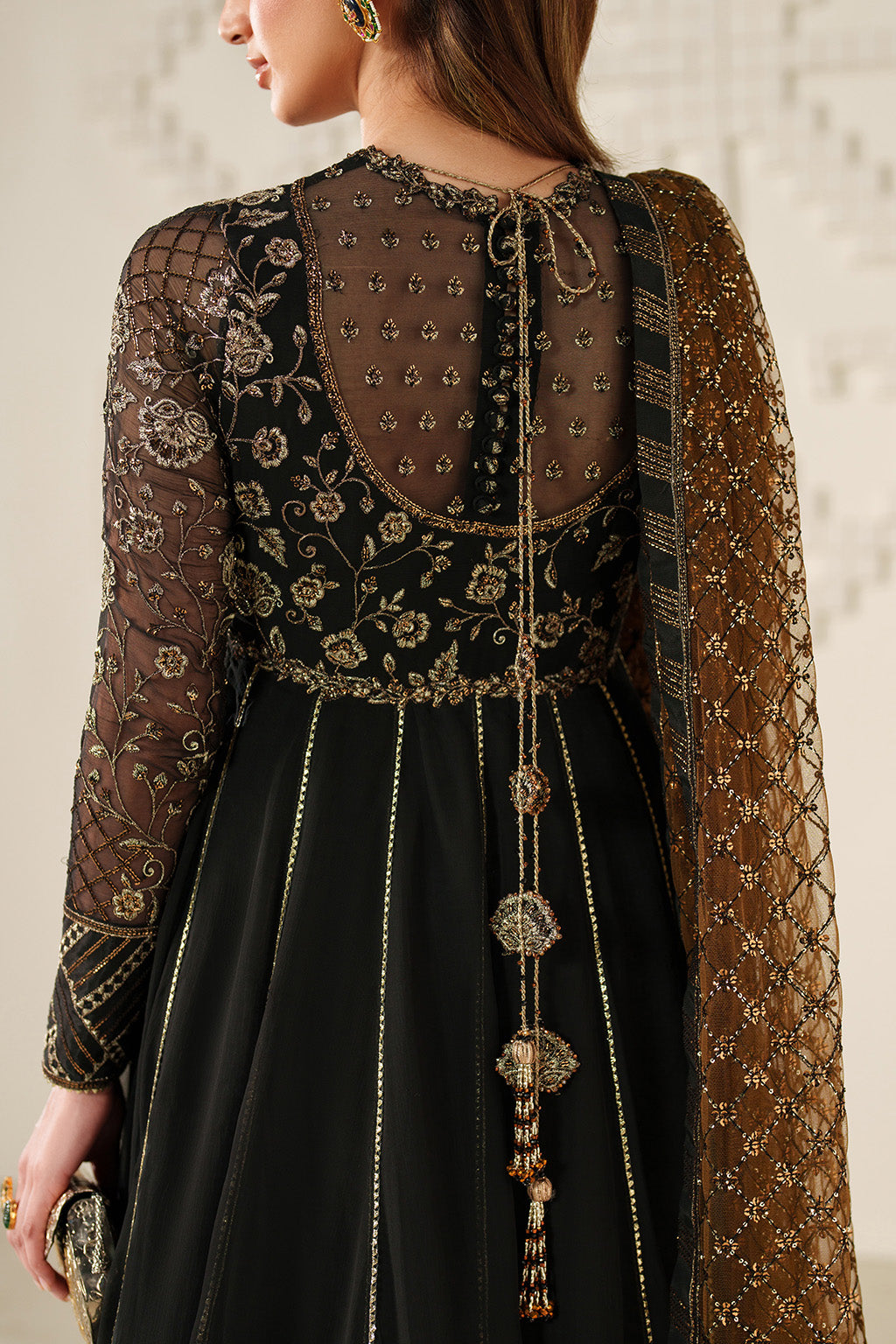 UE-621 Embroidered Chiffon