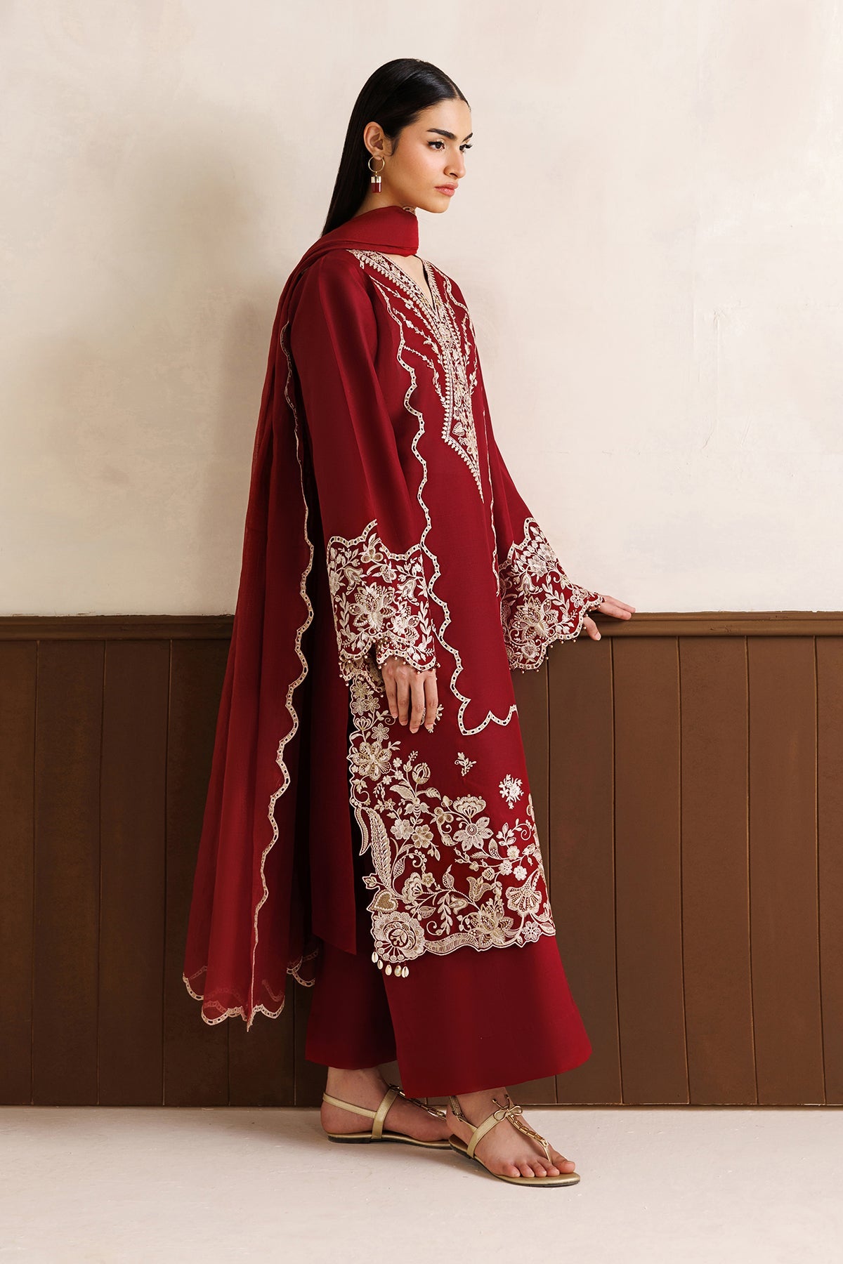 EMBROIDERED LAWN SF-4473