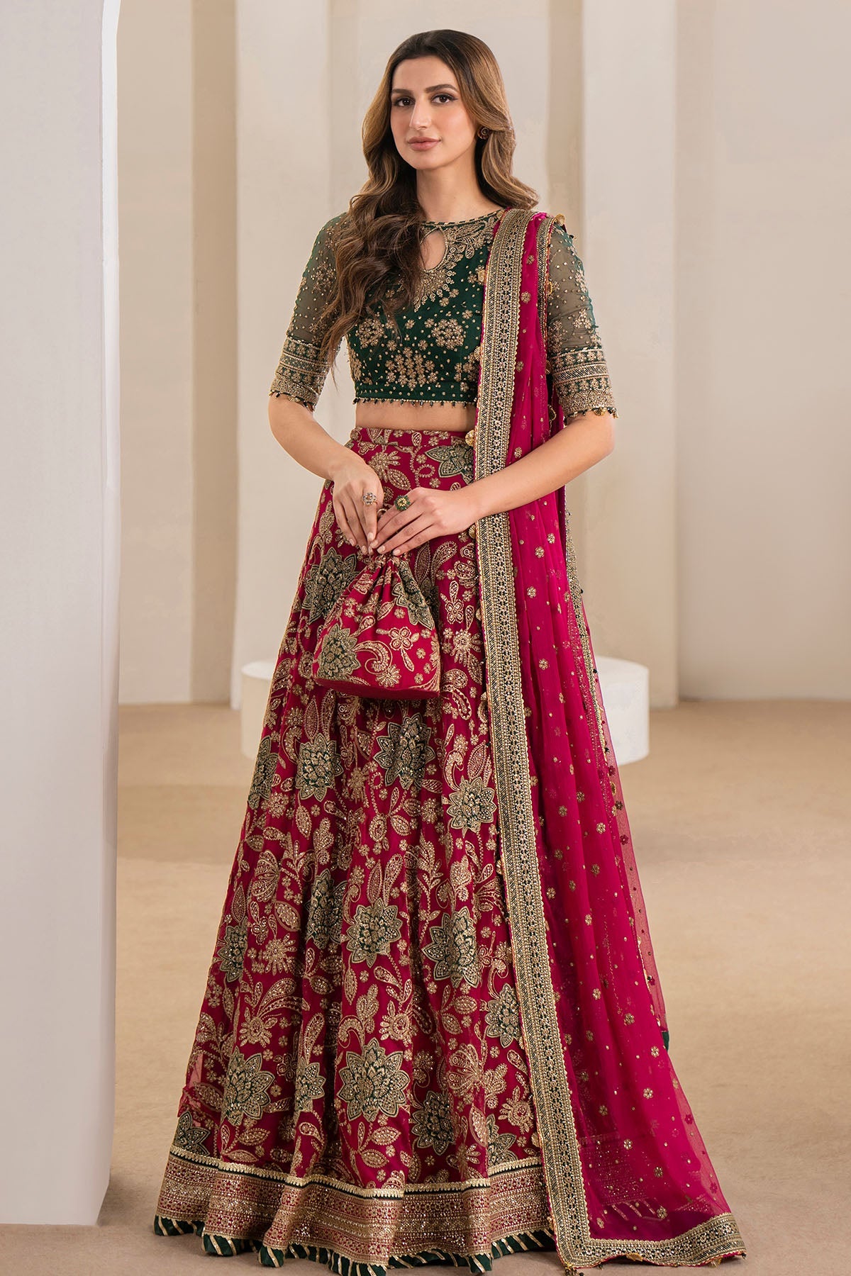 EMBROIDERED CHIFFON WF'24-03