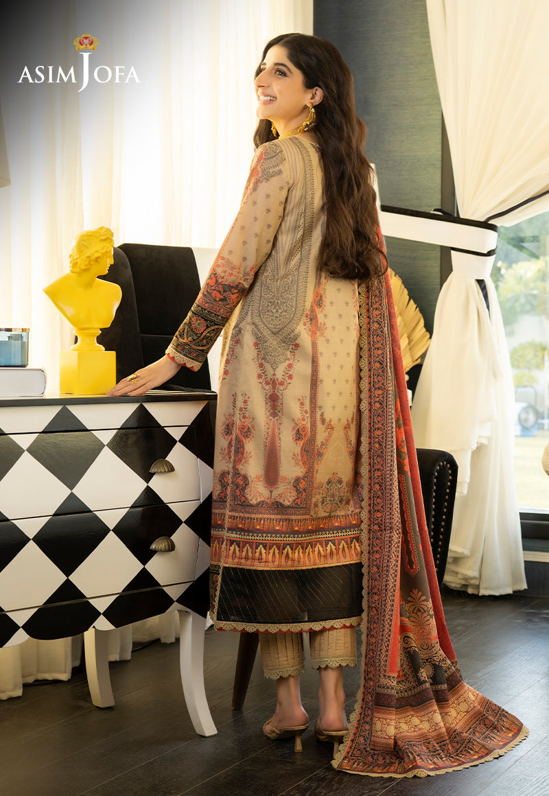 AJS-05 EMBROIDERED LAWN 2 PCS