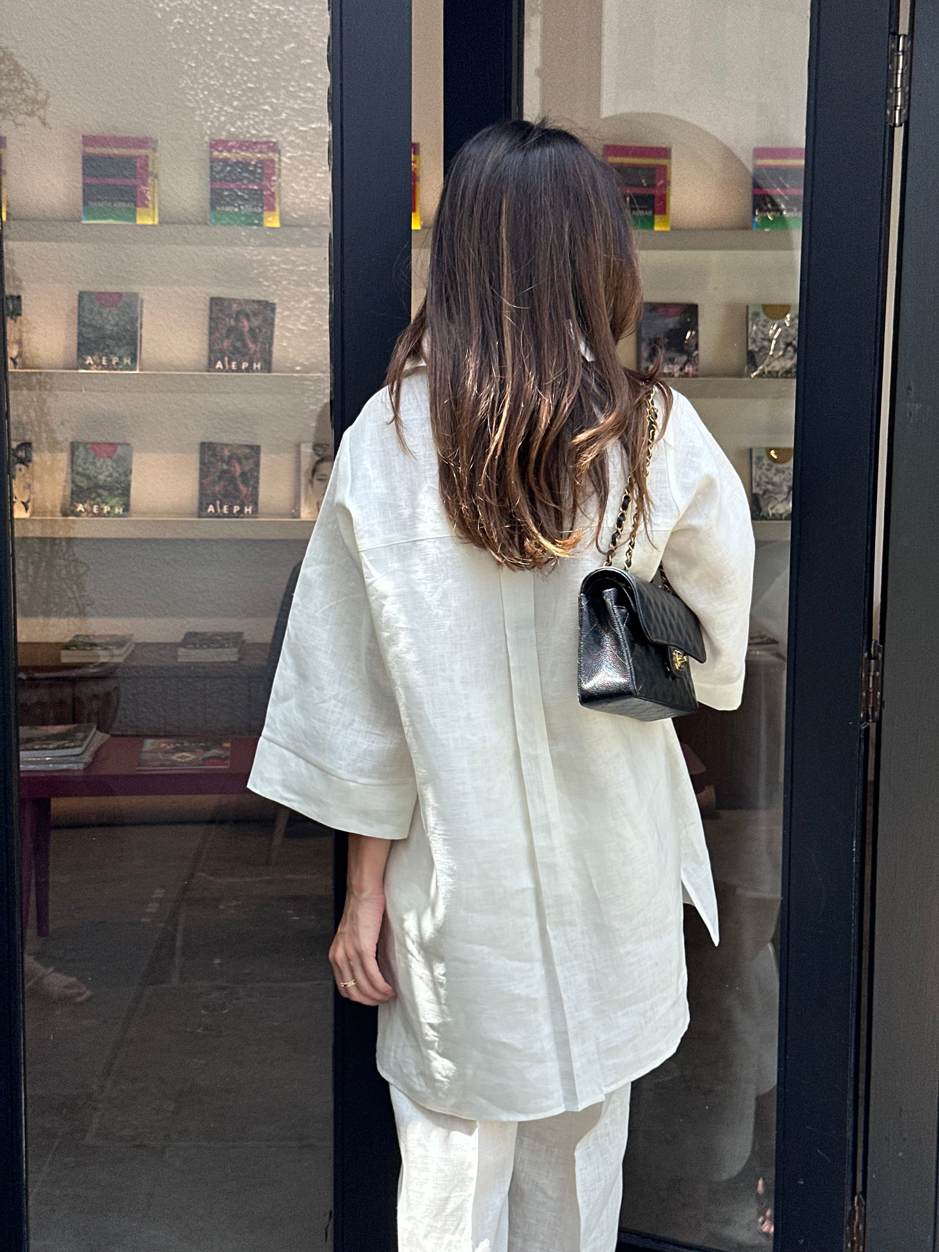 White Linen Toby Set