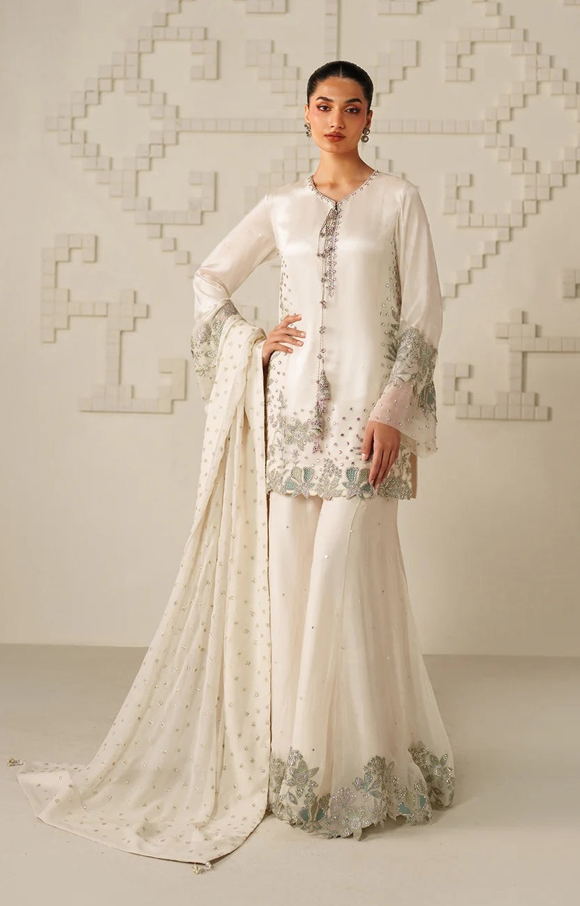 Iznik UE-620 Luxury Embroidered Chiffon 3Pc Unstitched / Stitched Suit PA-0054
