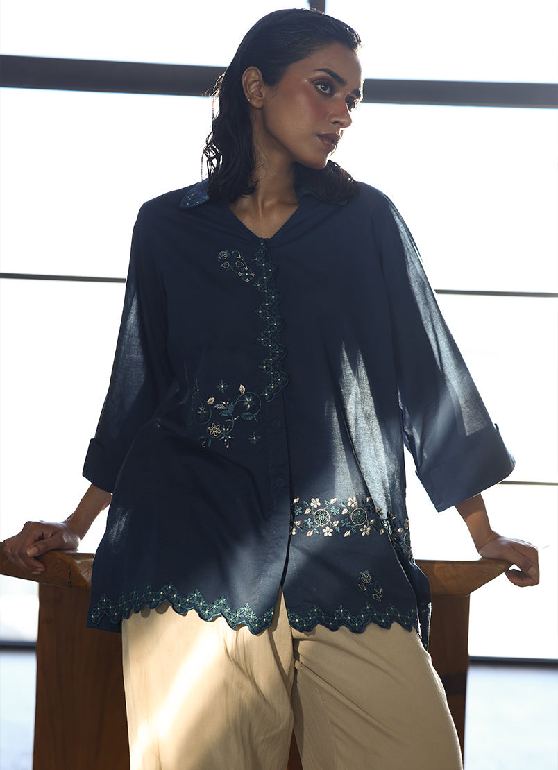 Embroidered Top