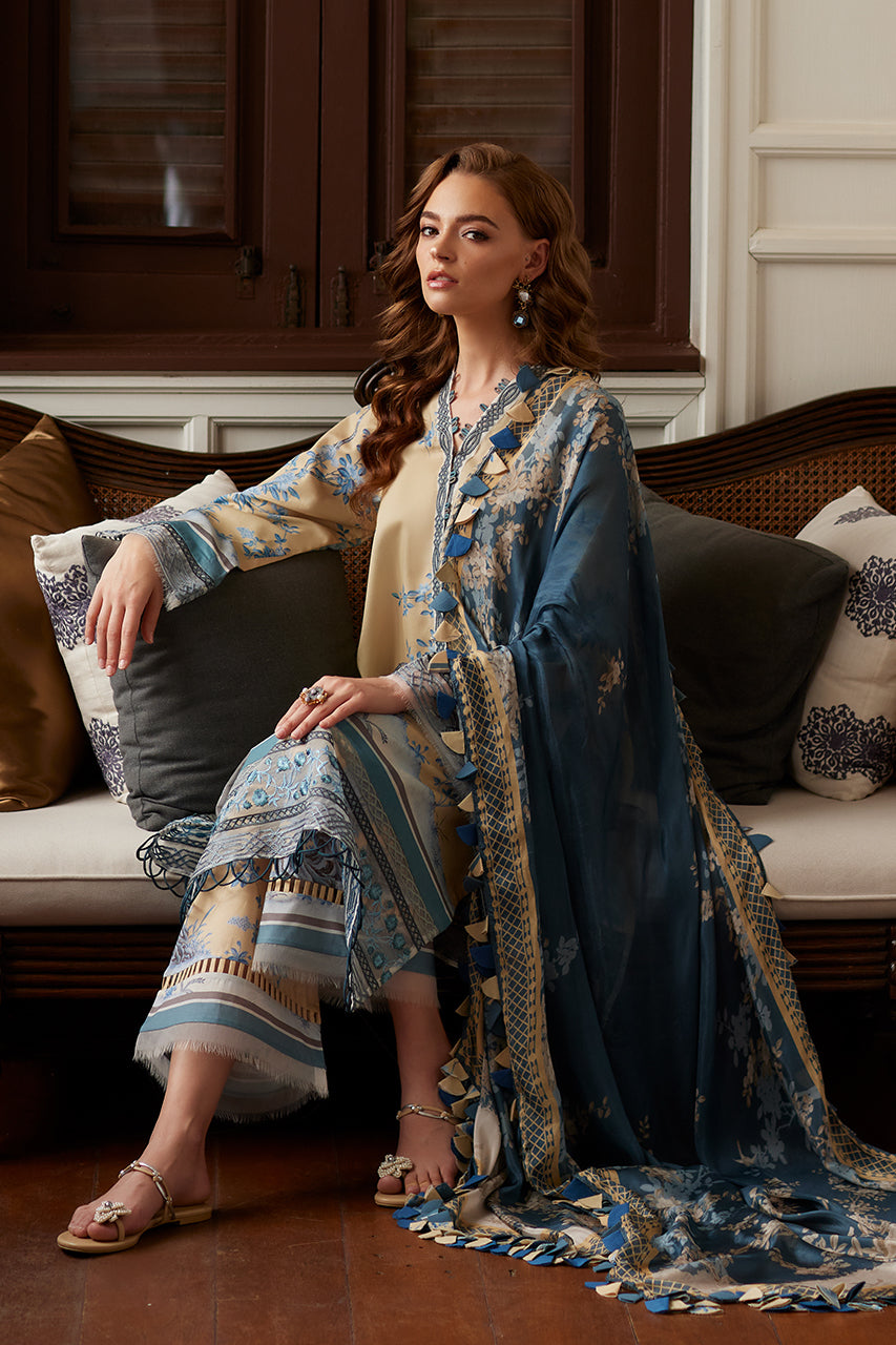 Serene Tapestry - Stitched