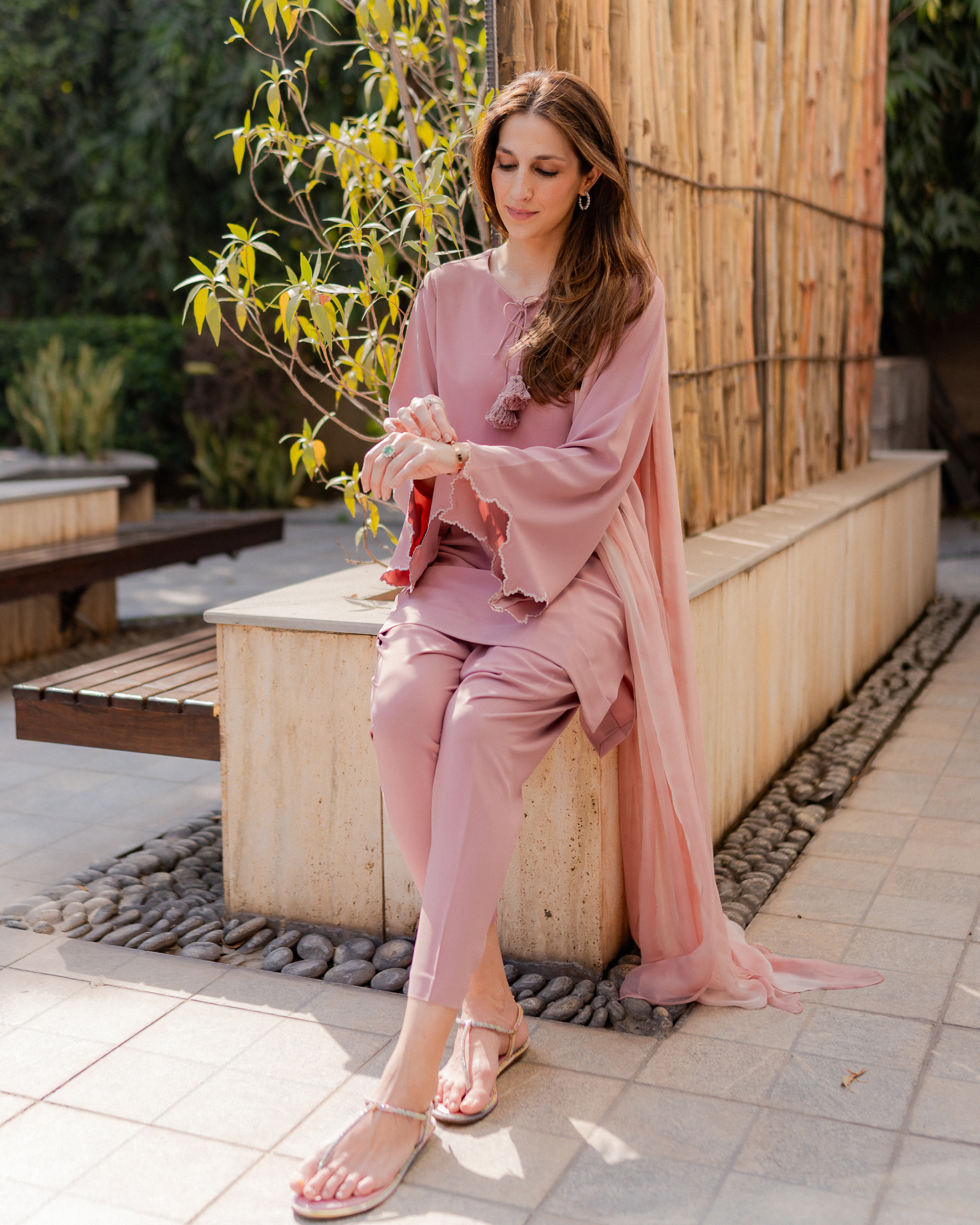 Tassel Shalwar Set