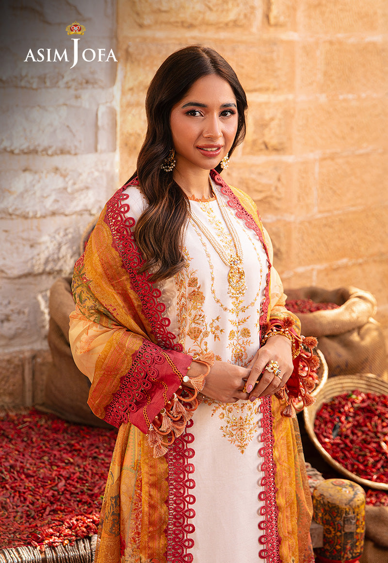 Ajso-77 Unstitched Shirt 1 Pc Shirt