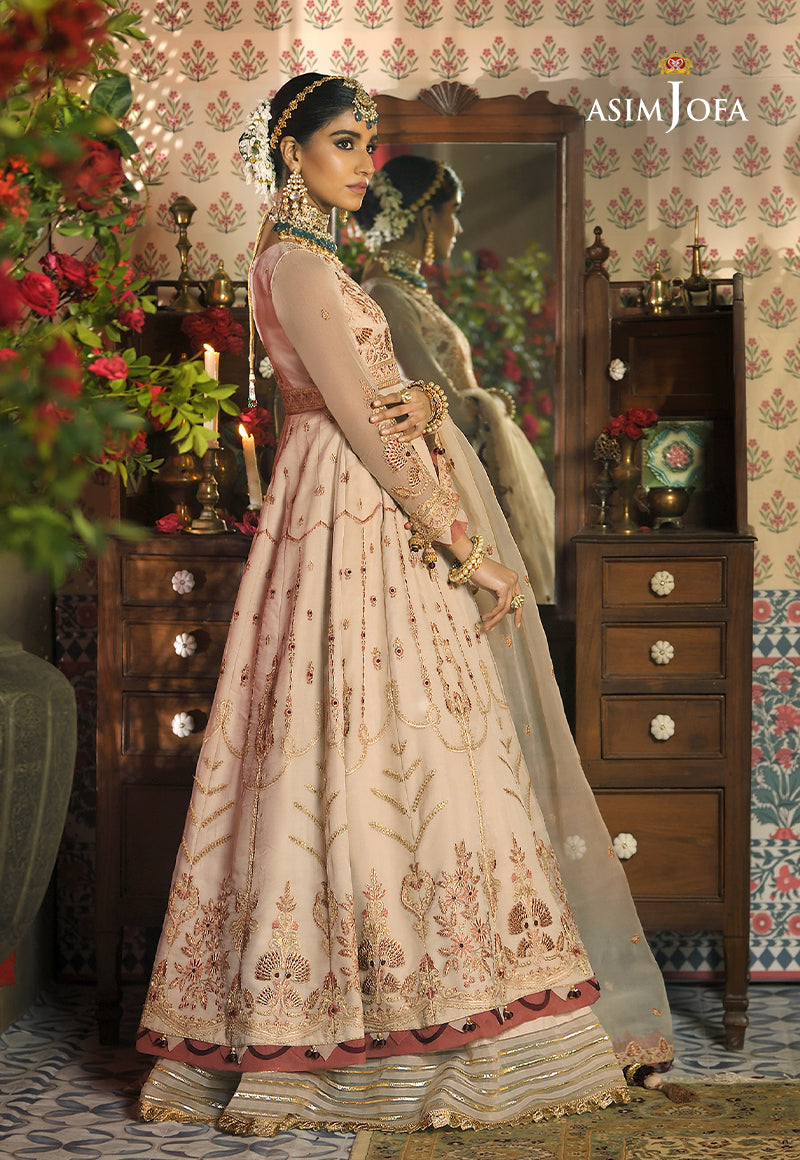 AJR-17 EMBROIDERED ORGANZA 3 PCS