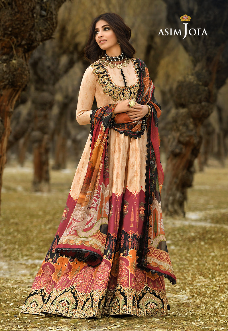 AJSL-20 EMBROIDERED LAWN 3 PCS