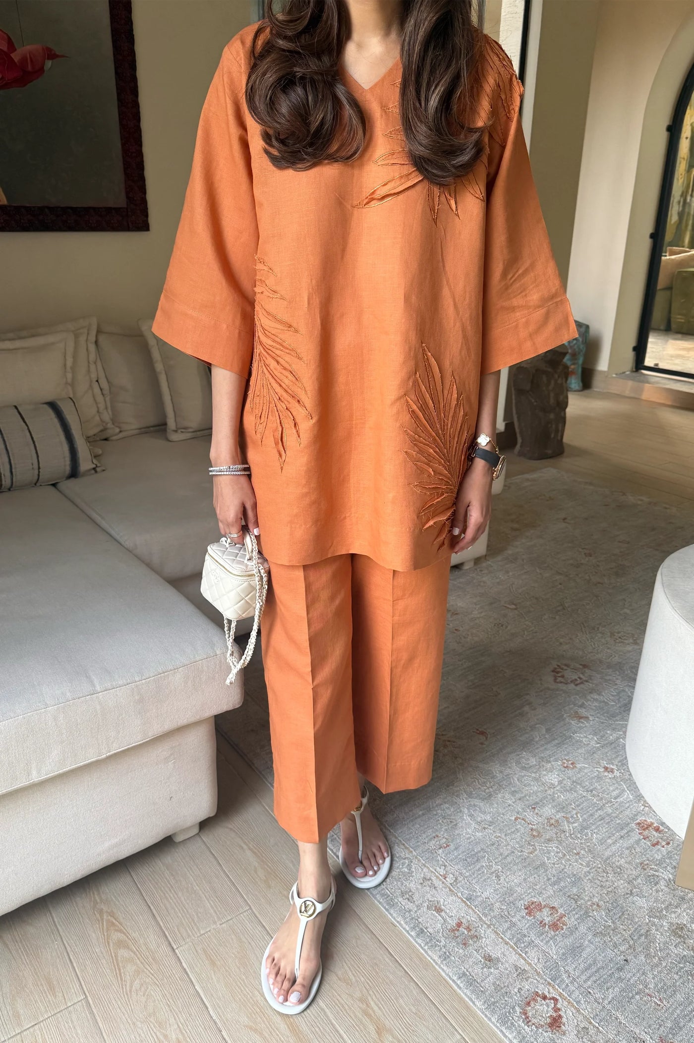 Peach Tan Set